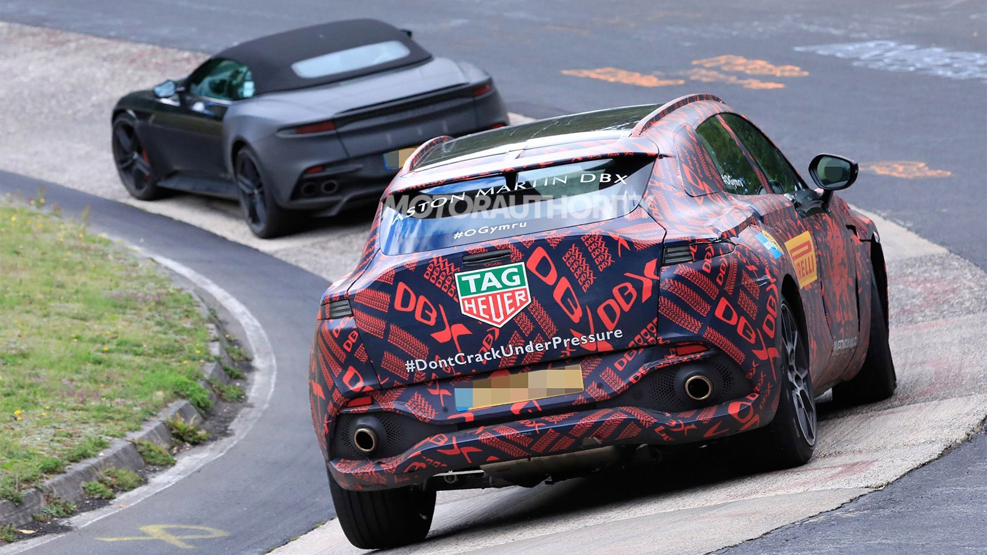 2020 Aston Martin DBX spy shots - Photo credit: S. Baldauf/SB-Medien