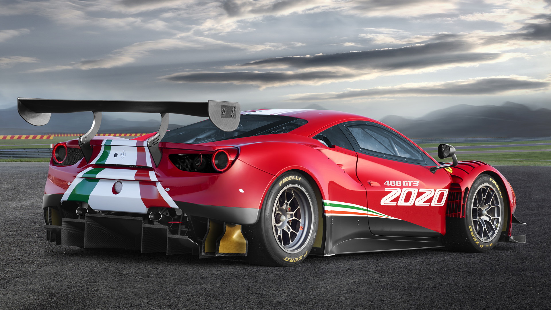 2020 Ferrari 488 GT3 Evo race car