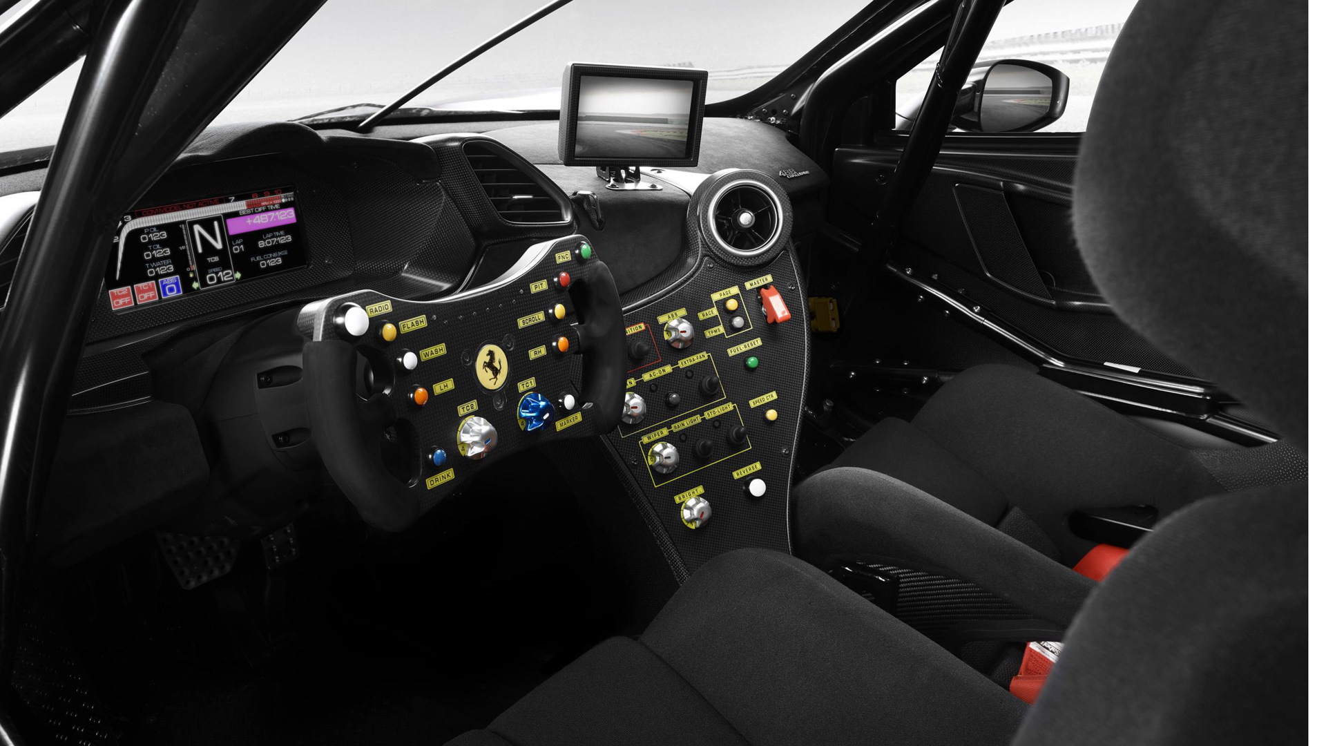 2020 Ferrari 488 Challenge Evo race car