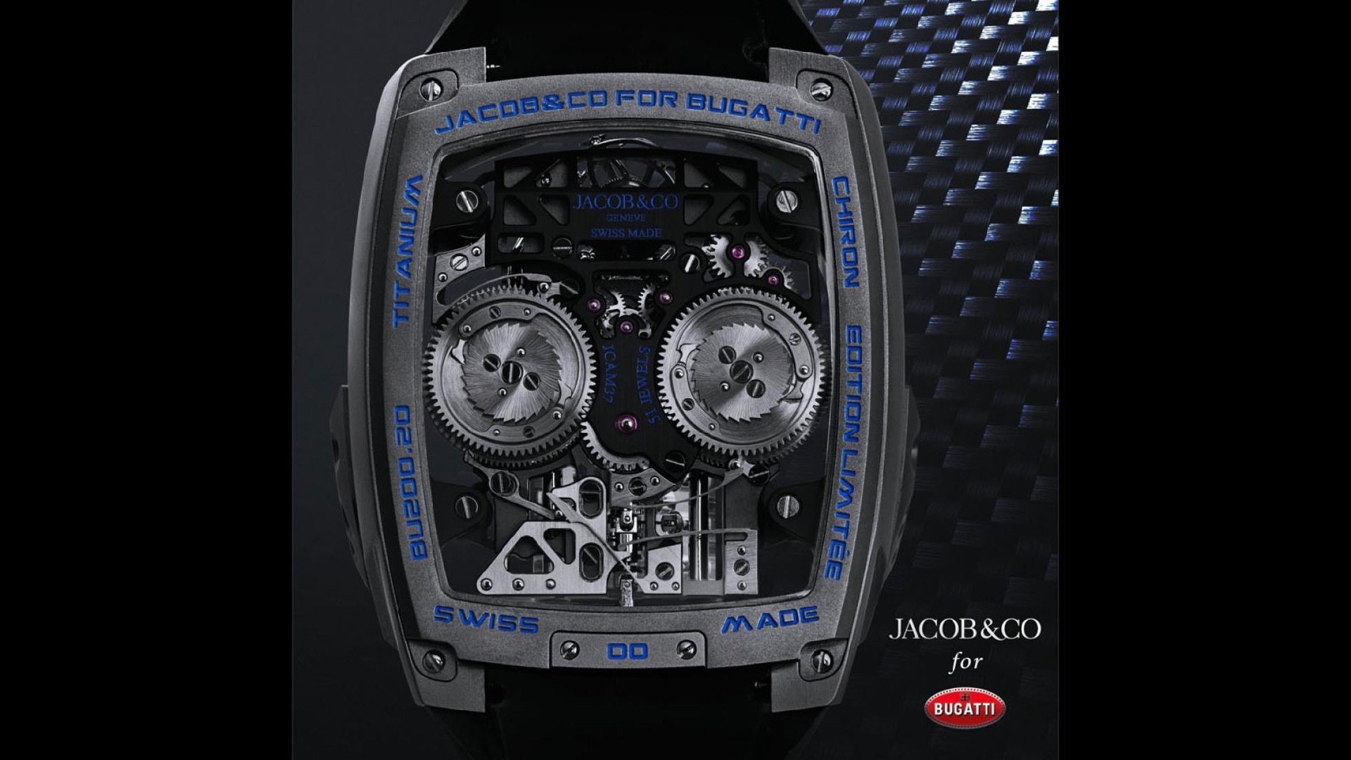 Jacob & Co. Bugatti Chiron Tourbillon