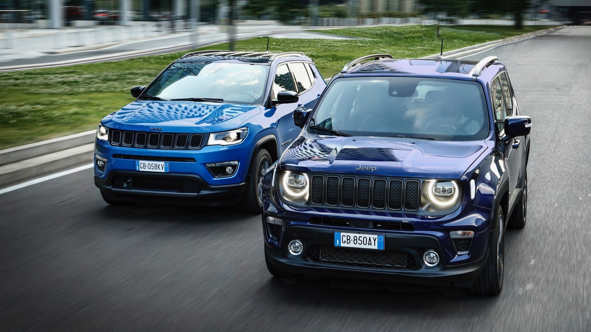 Jeep Renegade 4xe and Compass 4xe plug-in hybrids