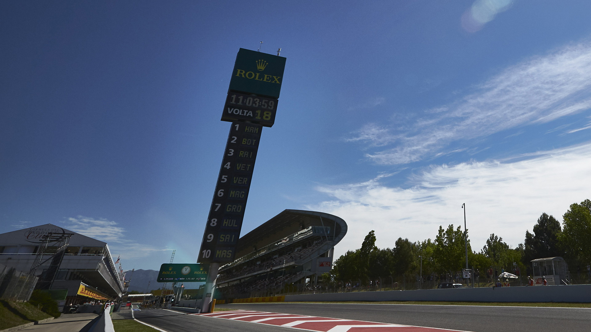 Circuit de Barcelona-Catalunya, home of the Formula One Spanish Grand Prix