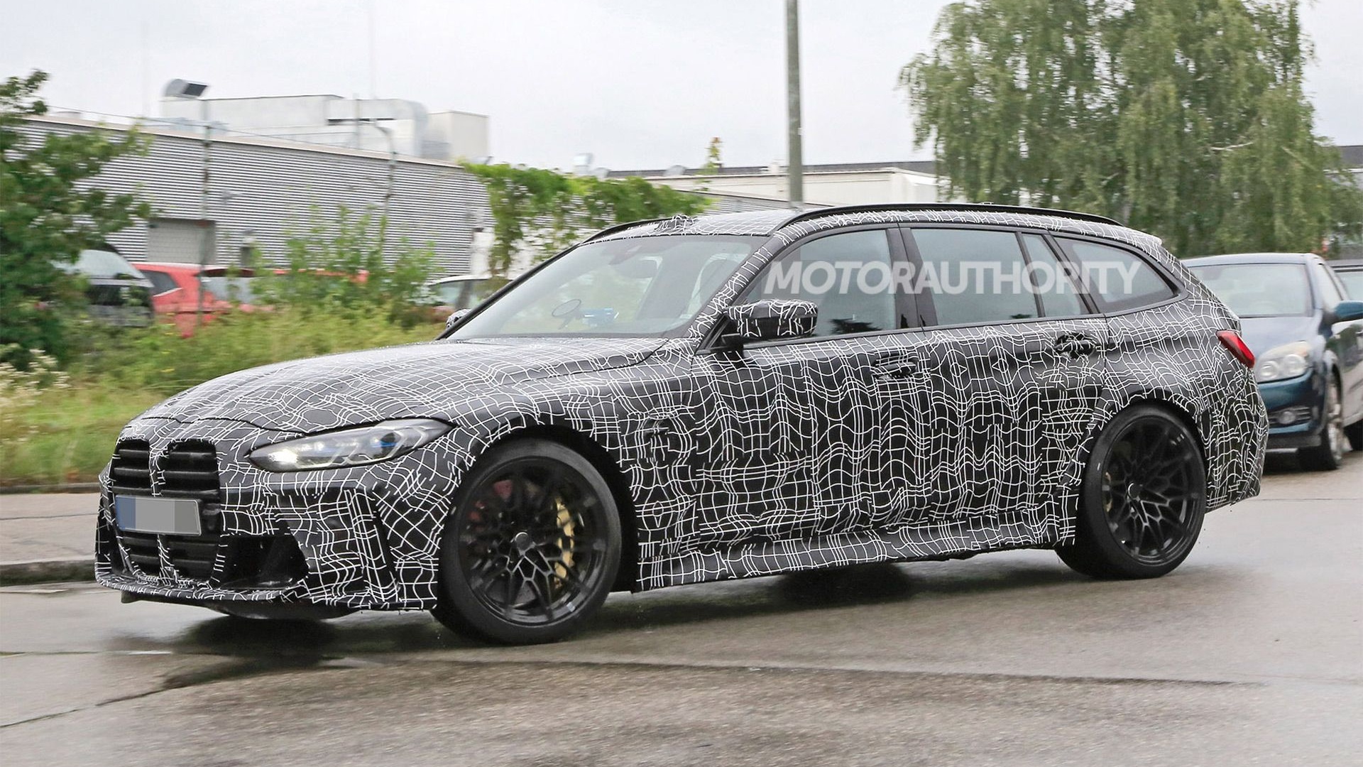 2022 BMW M3 Touring spy shots - Photo credit: S. Baldauf/SB-Medien