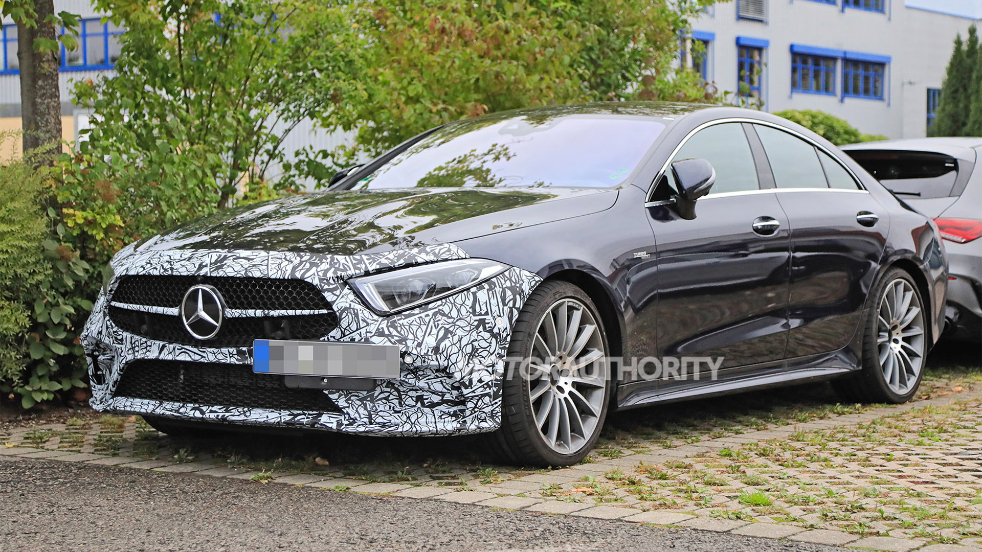 2023 Mercedes-AMG CLS53 spy shots: Mild update for the original coupe