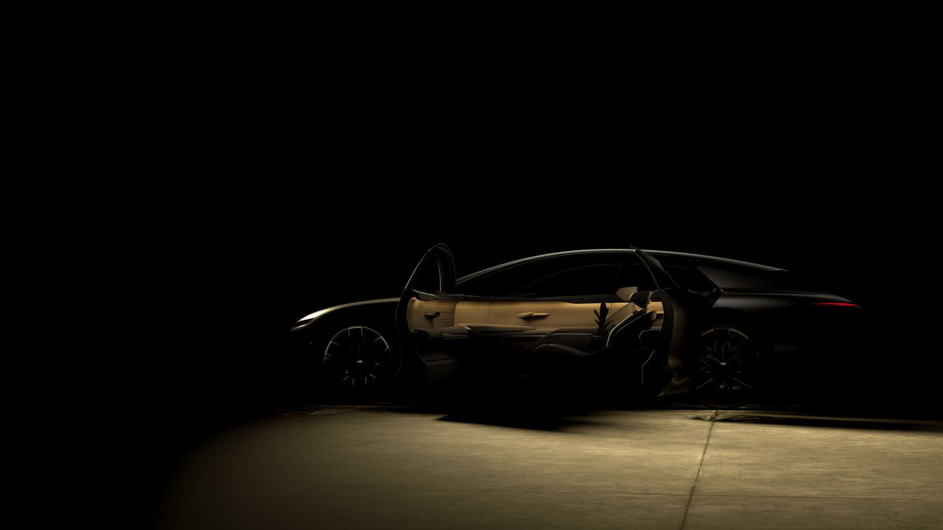 Teaser for Audi Grand Sphere concept