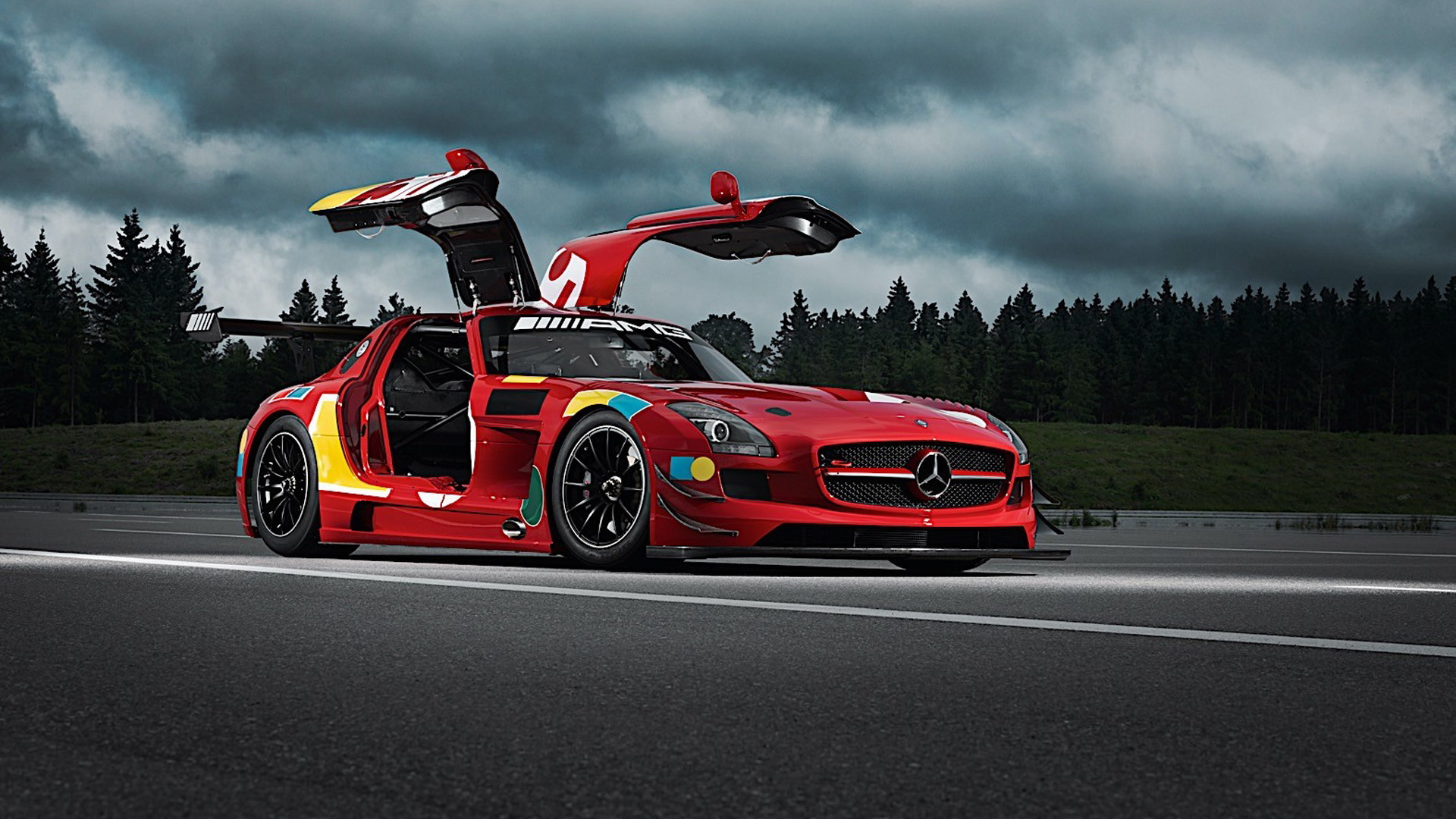 Trio of special race cars mark 50th anniversary of Mercedes-Benz AMG's  historic Spa victory