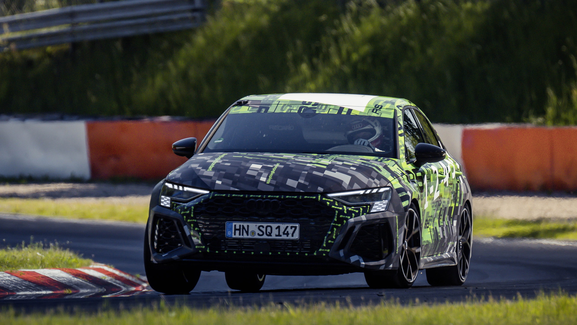 2022 Audi RS 3 sets 7:40.748 Nürburgring lap time