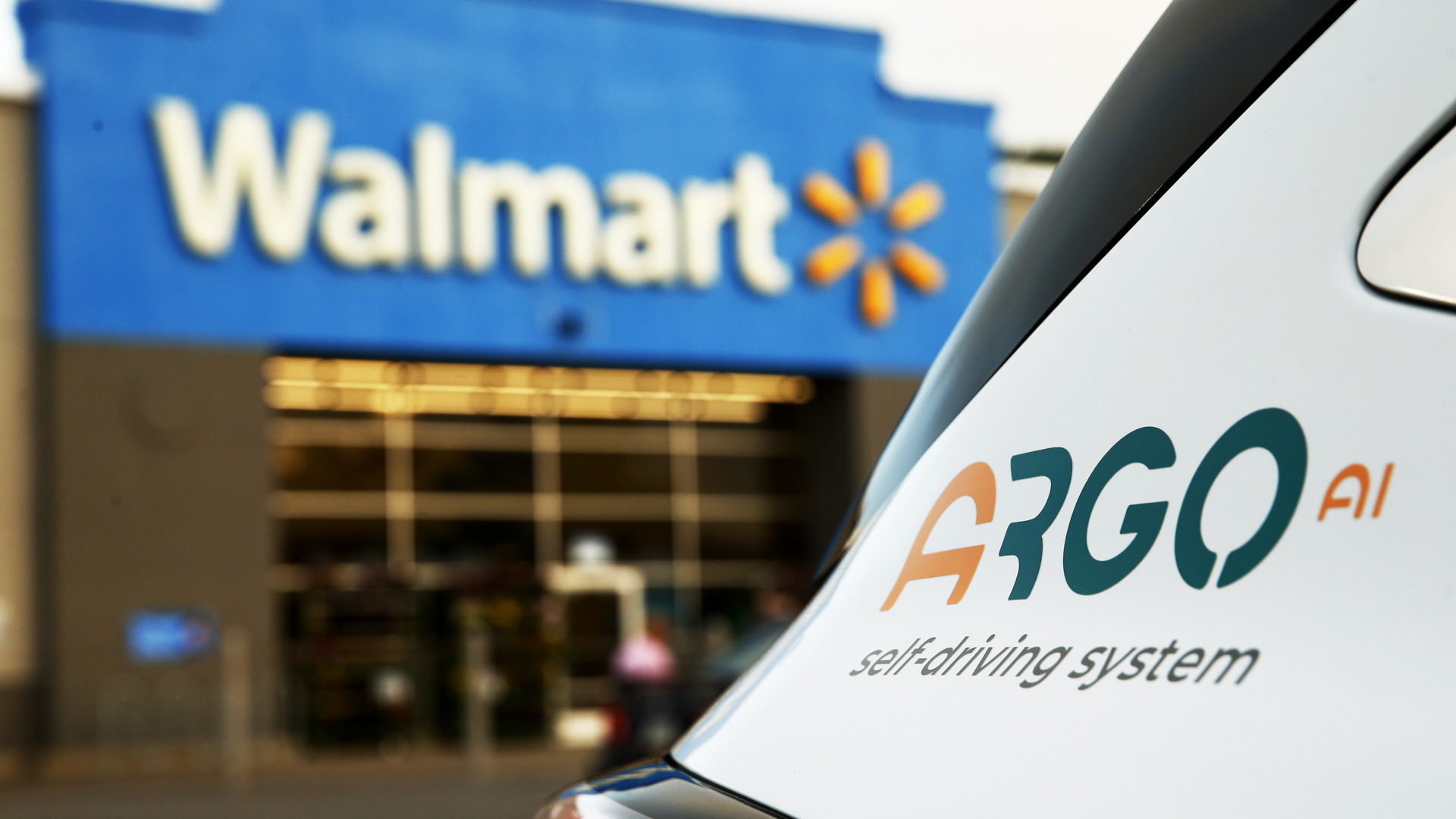 Walmart driverless delivery service with Argo AI and Ford