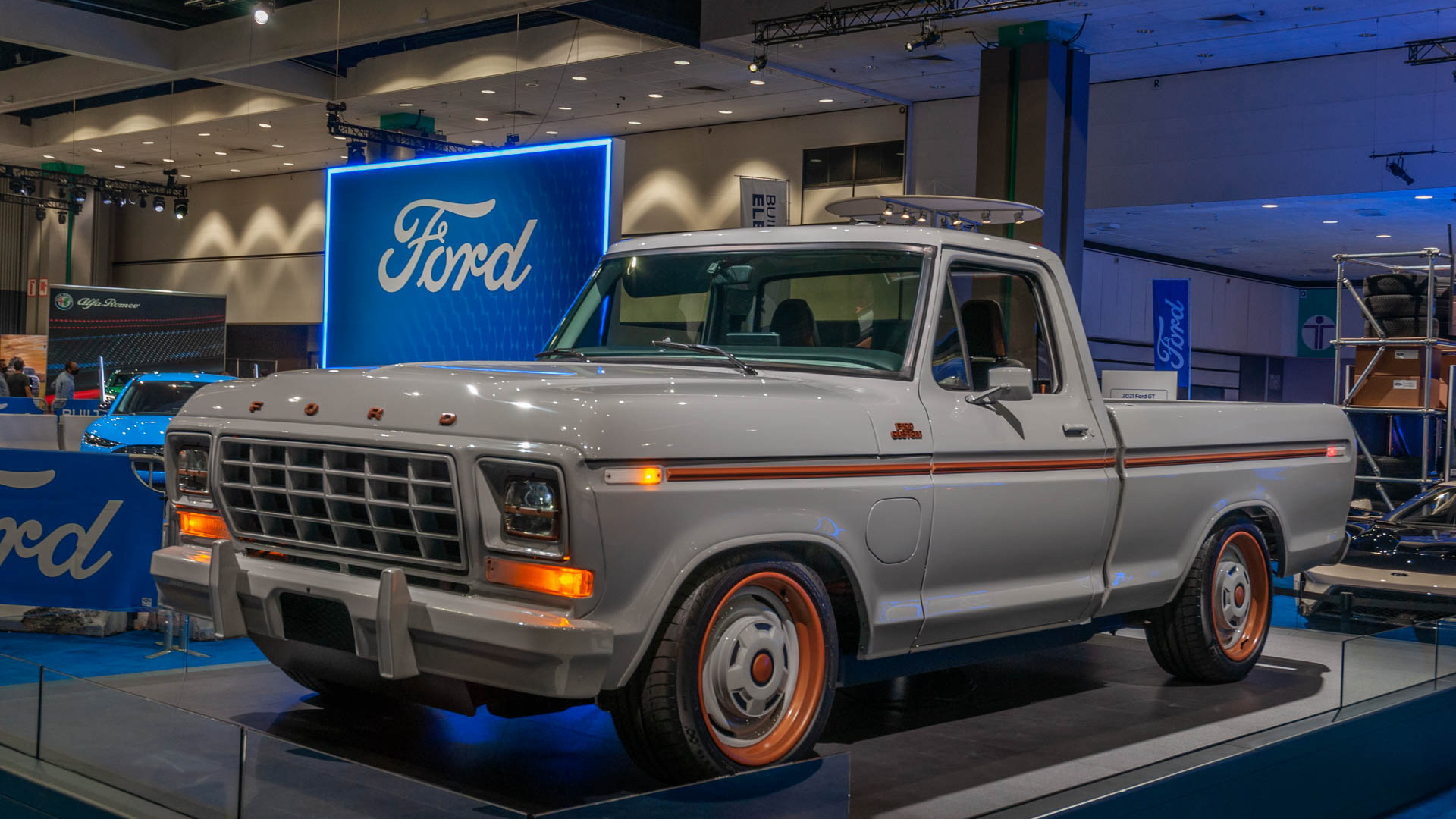 1978 Ford F-100 restomod with Eluminator electric crate motor 