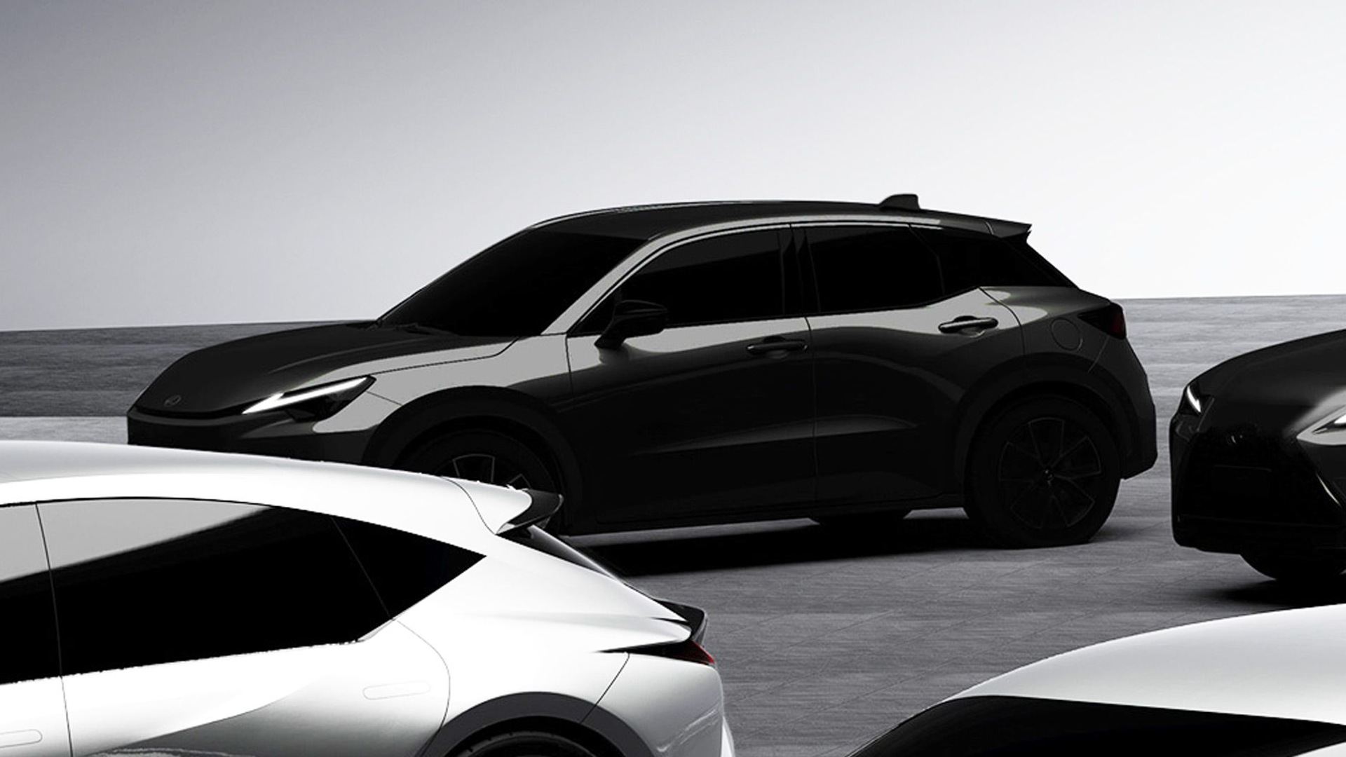 Teaser for Lexus subcompact crossover
