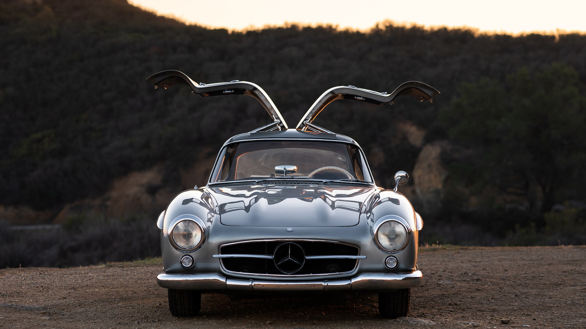 1955 Mercedes-Benz 300 SL Alloy Gullwing - Photo credit: RM Sotheby's