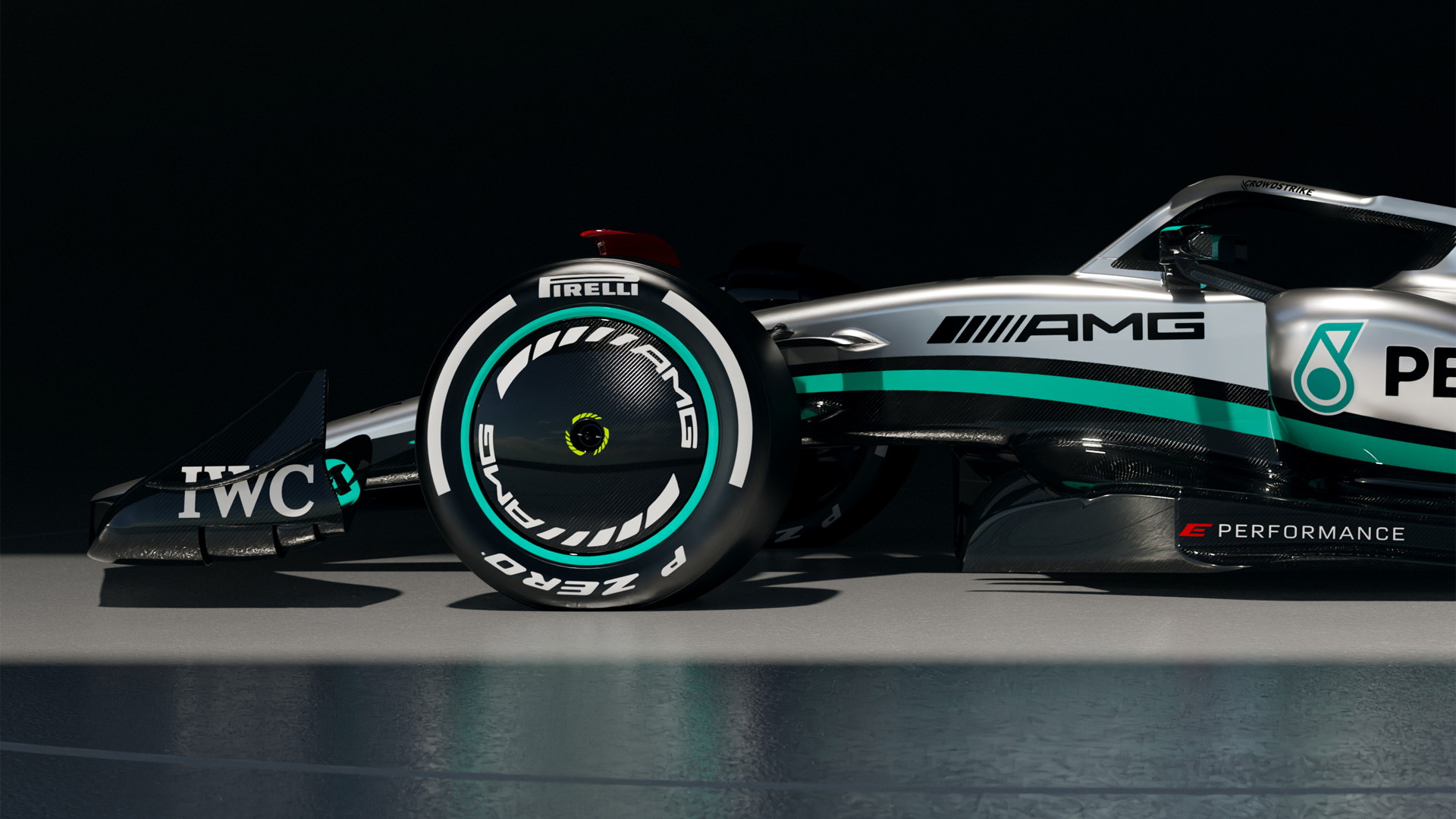 MercedesBenz AMG reveals W13 race car for 2022 F1 season
