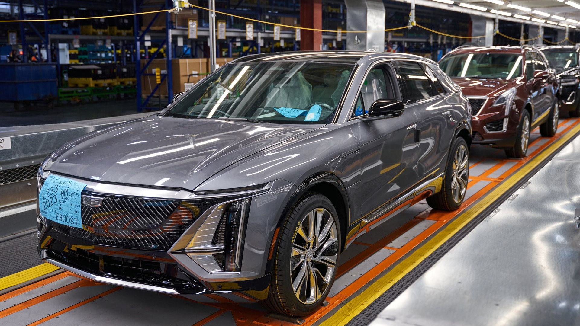 Start of Cadillac Lyriq production at General Motors' Spring Hill Manufacturing plant