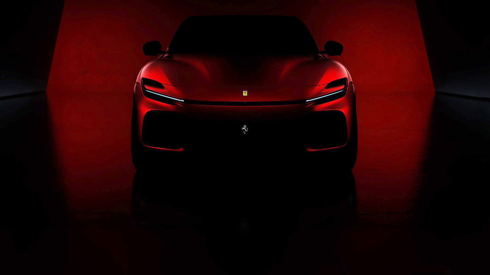 Teaser for Ferrari Purosangue debuting in 2022