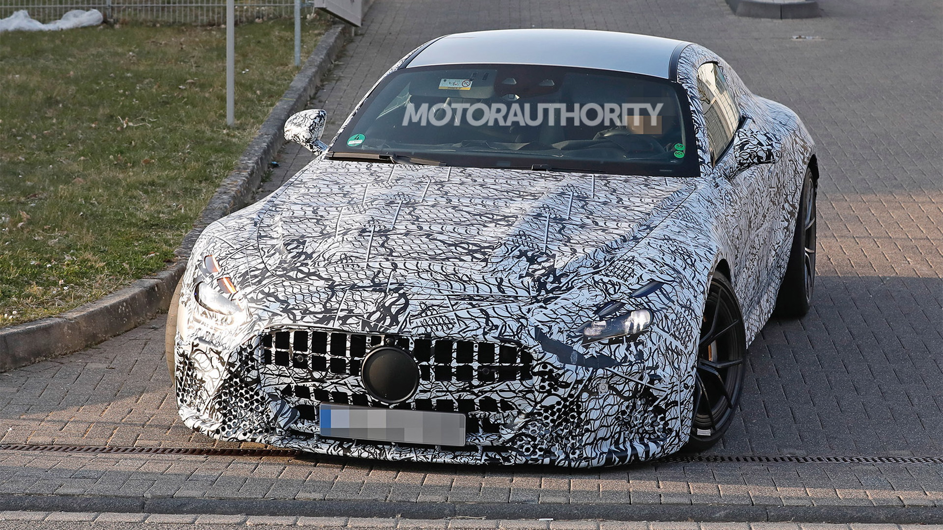 2024 Mercedes-Benz AMG GT spy shots - Photo credit: S. Baldauf/SB-Medien