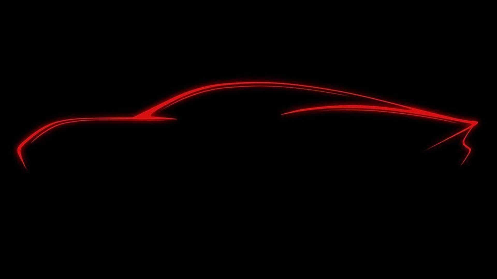 Teaser for Mercedes-Benz Vision AMG concept debuting on May 19, 2022