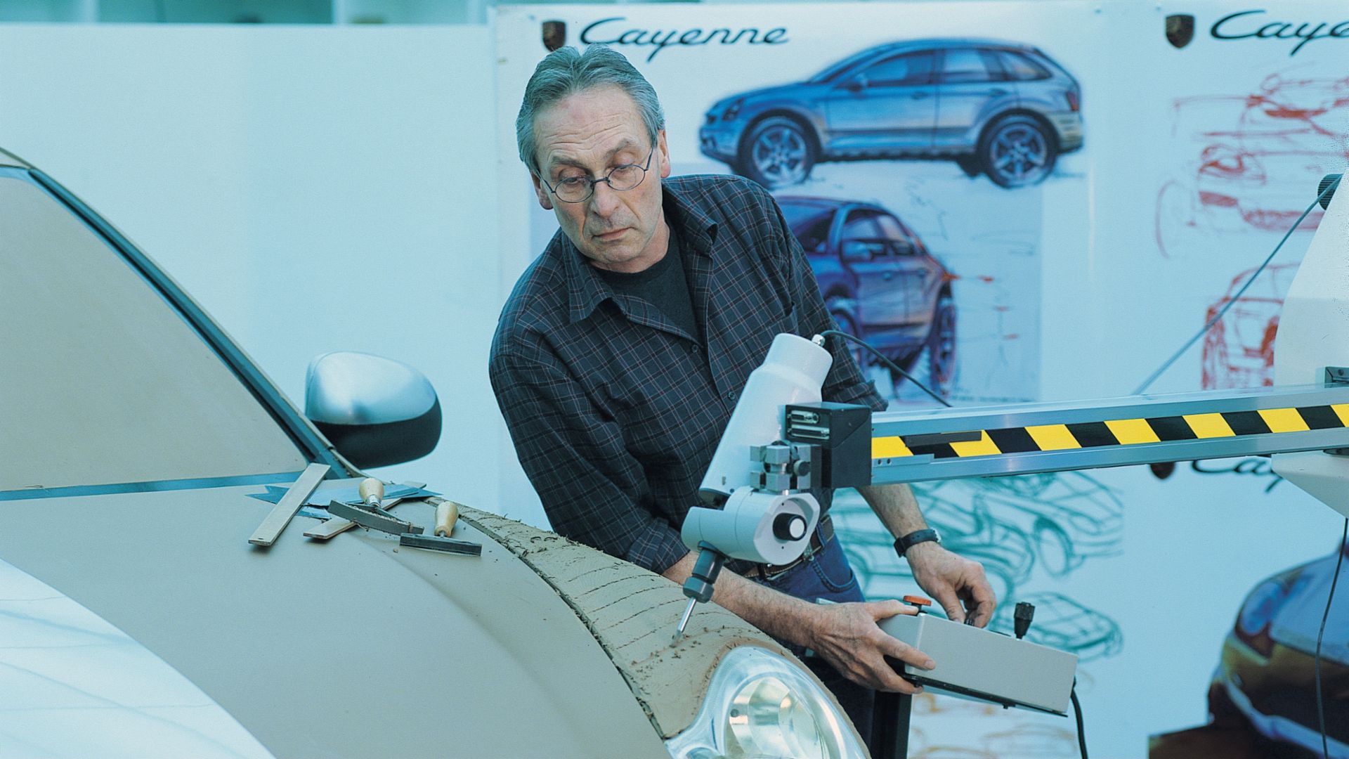 First-generation Porsche Cayenne design process