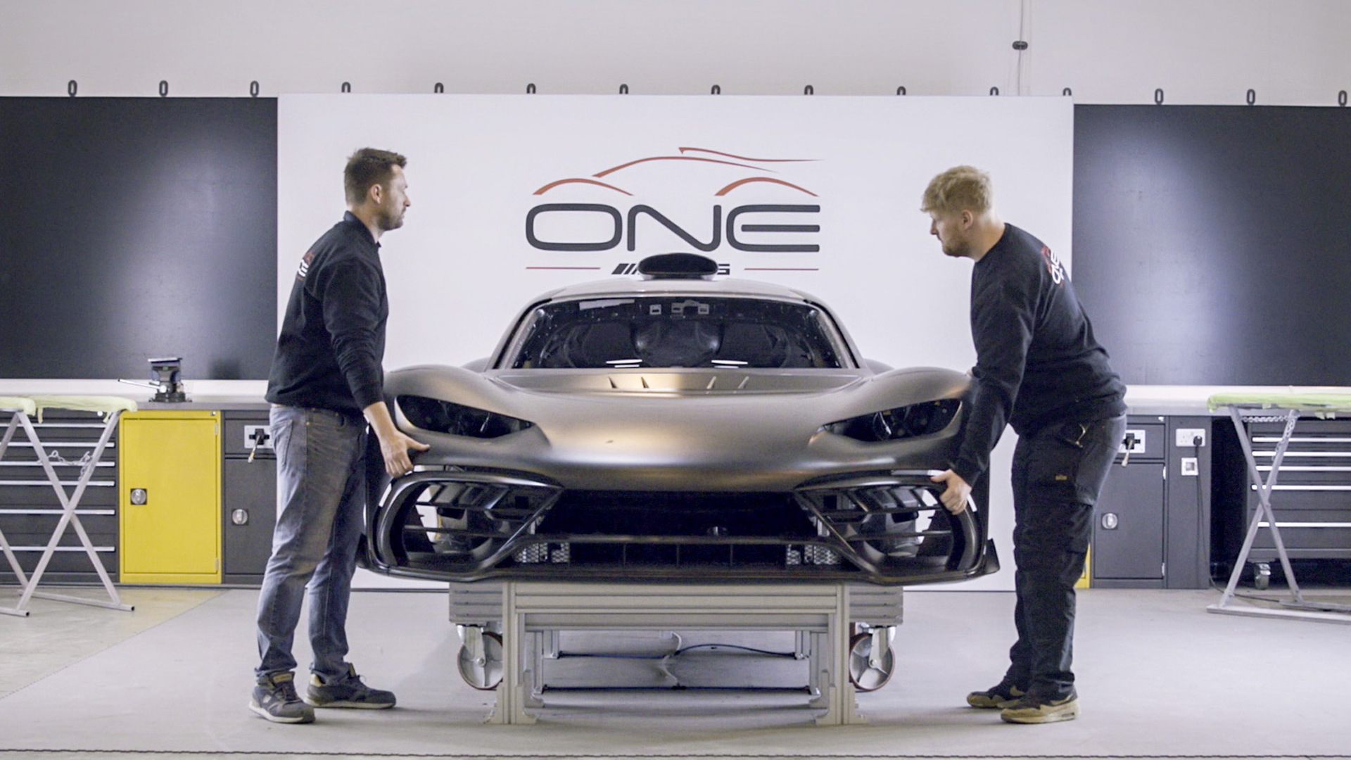 Mercedes-Benz AMG One production in Coventry, U.K.