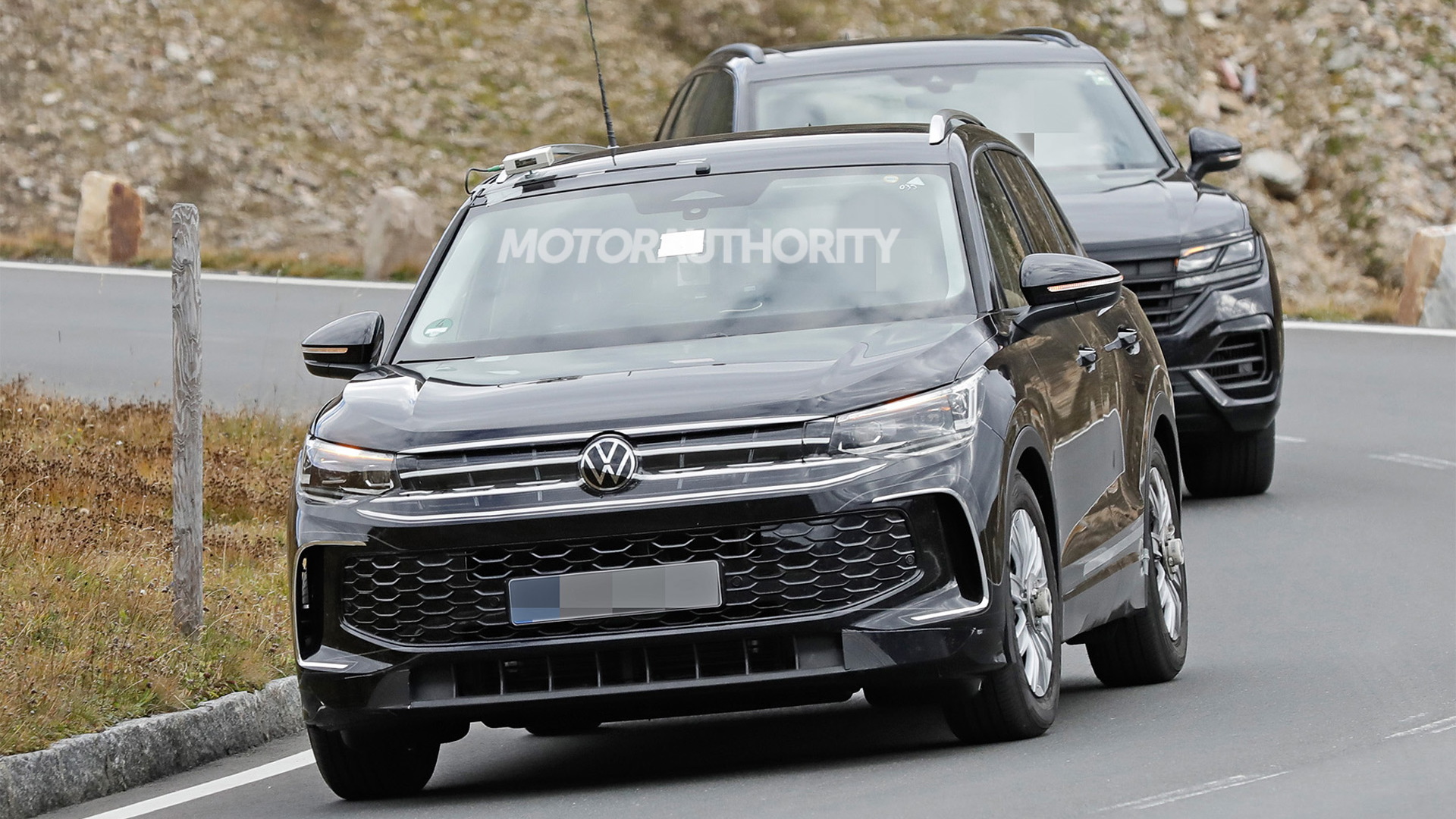 2025 Volkswagen Tiguan spy shots Redesigned crossover spotted for