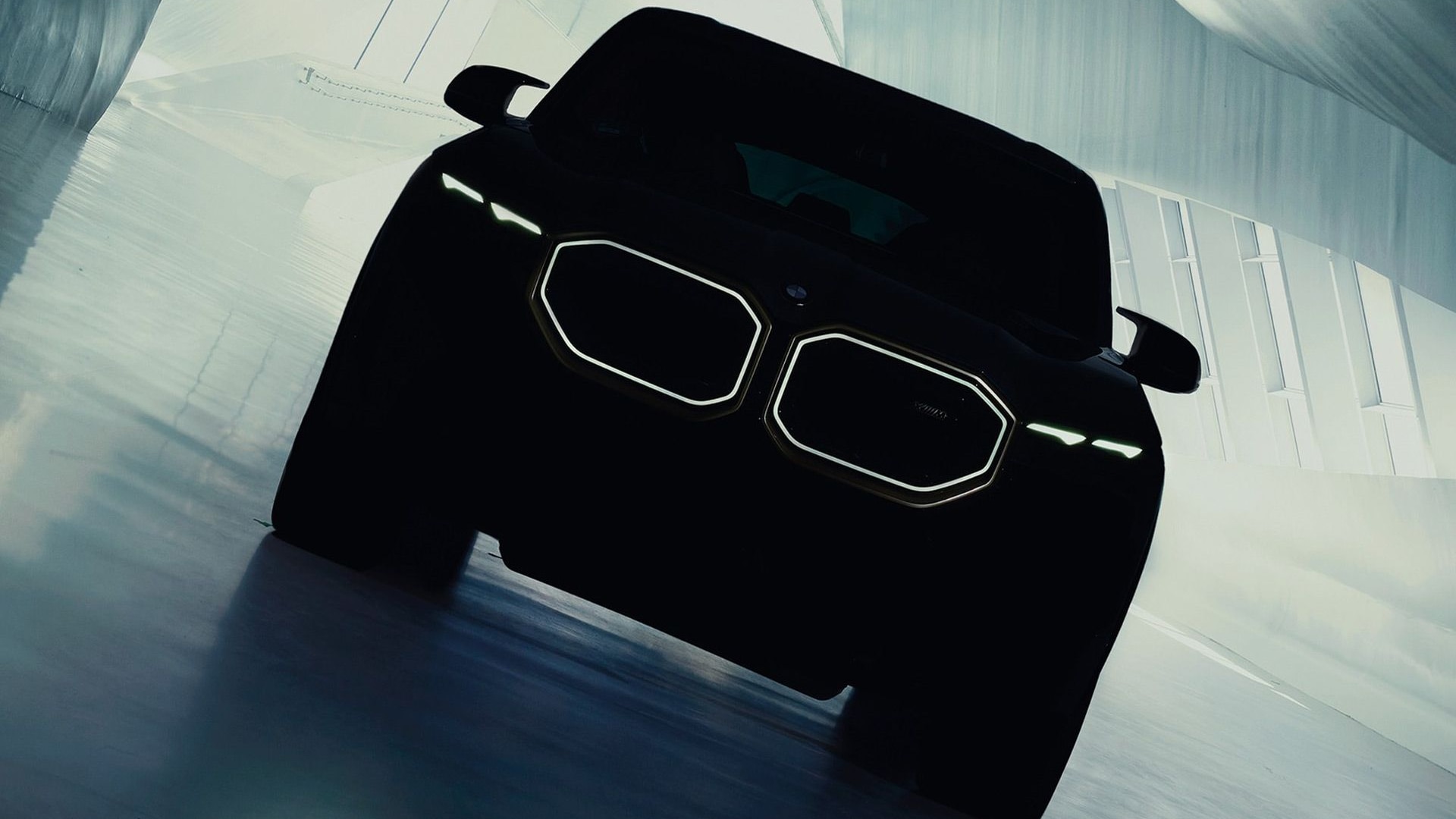 Teaser for BMW XM debuting on Sept. 27, 2022