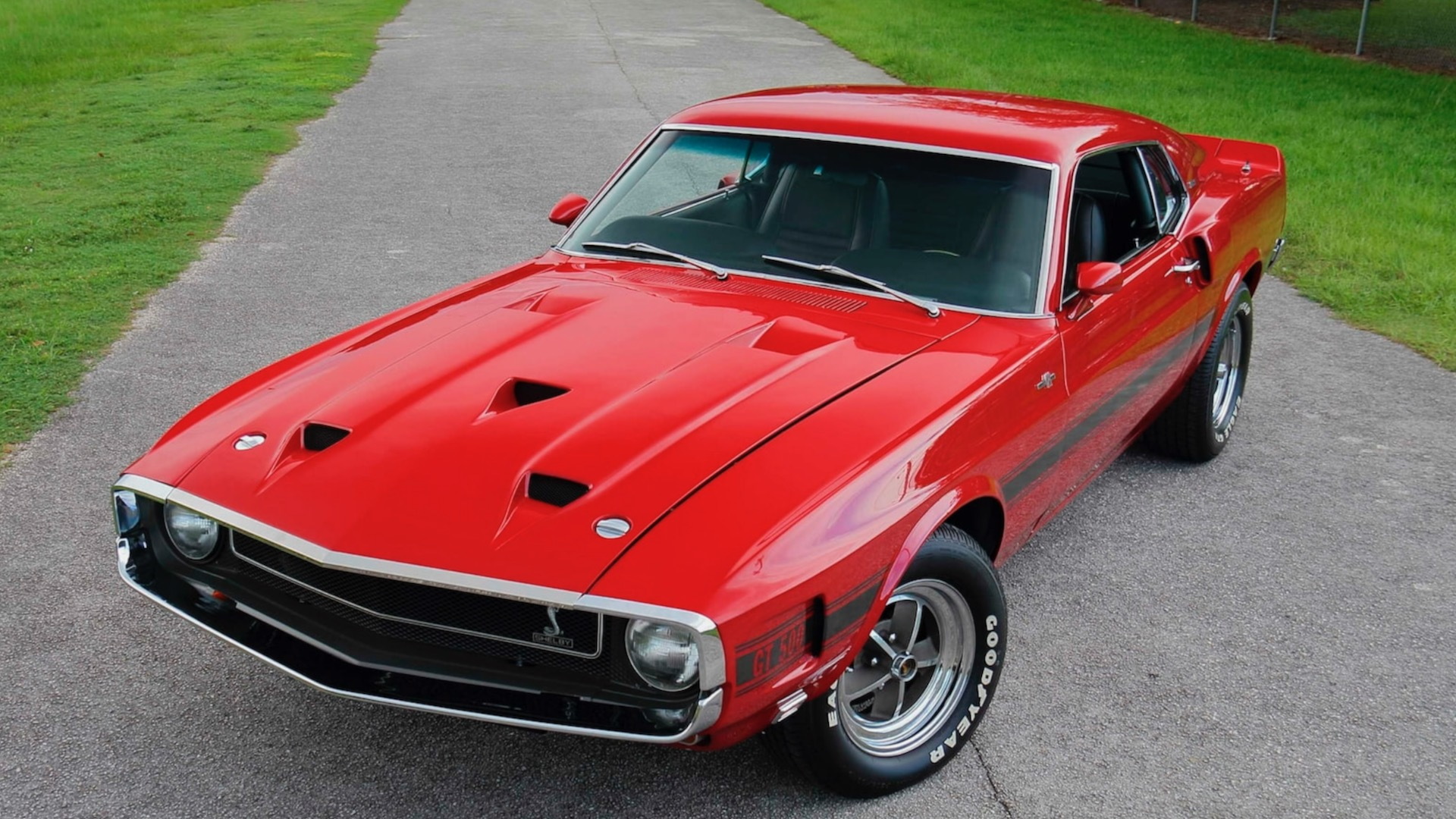 1969 Ford Shelby GT500 once owned by Carroll Shelby - Photo credit: Mecum