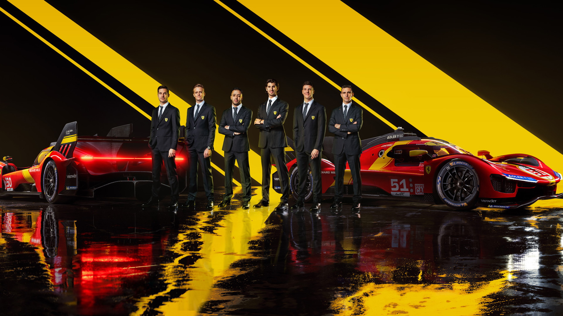 Driver lineup for Ferrari 499P LMH in the 2023 World Endurance Championship