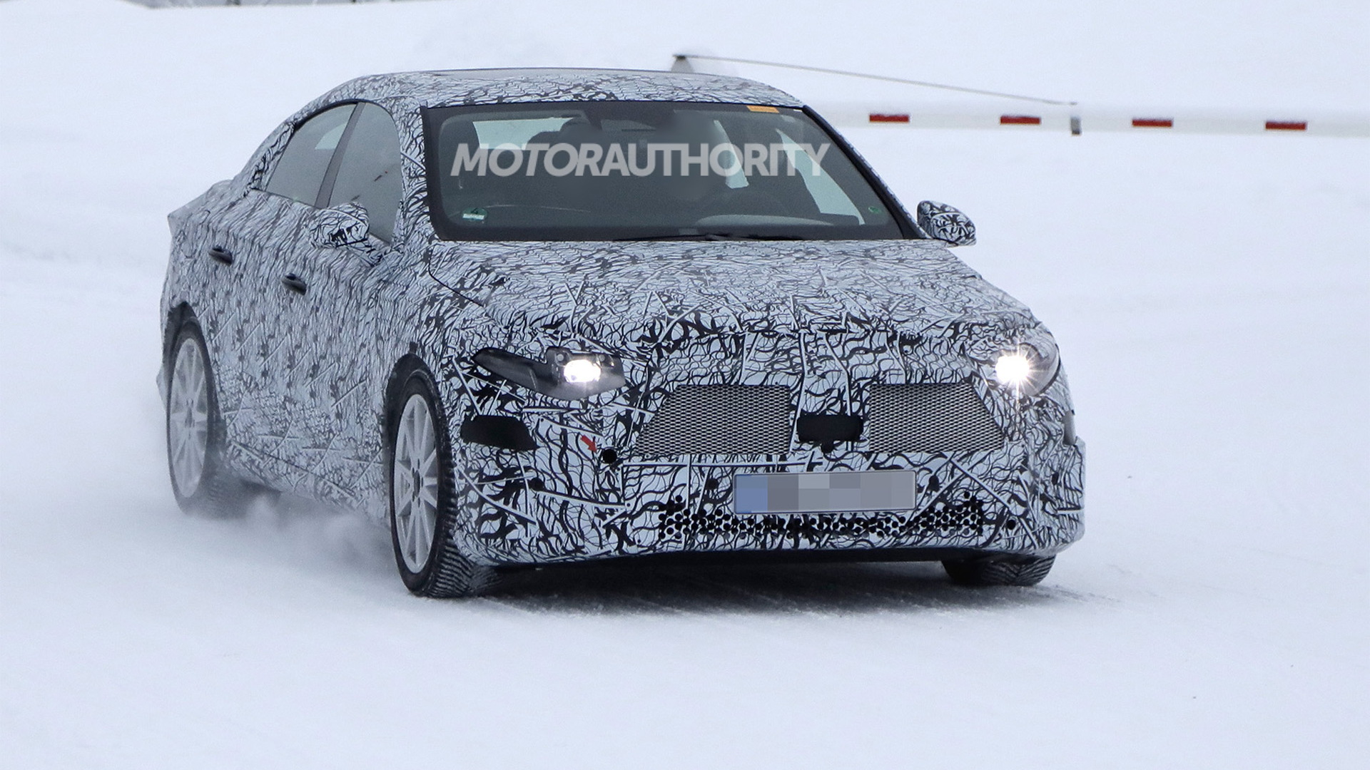 2025 MercedesBenz CLAClass EV spy shots and video