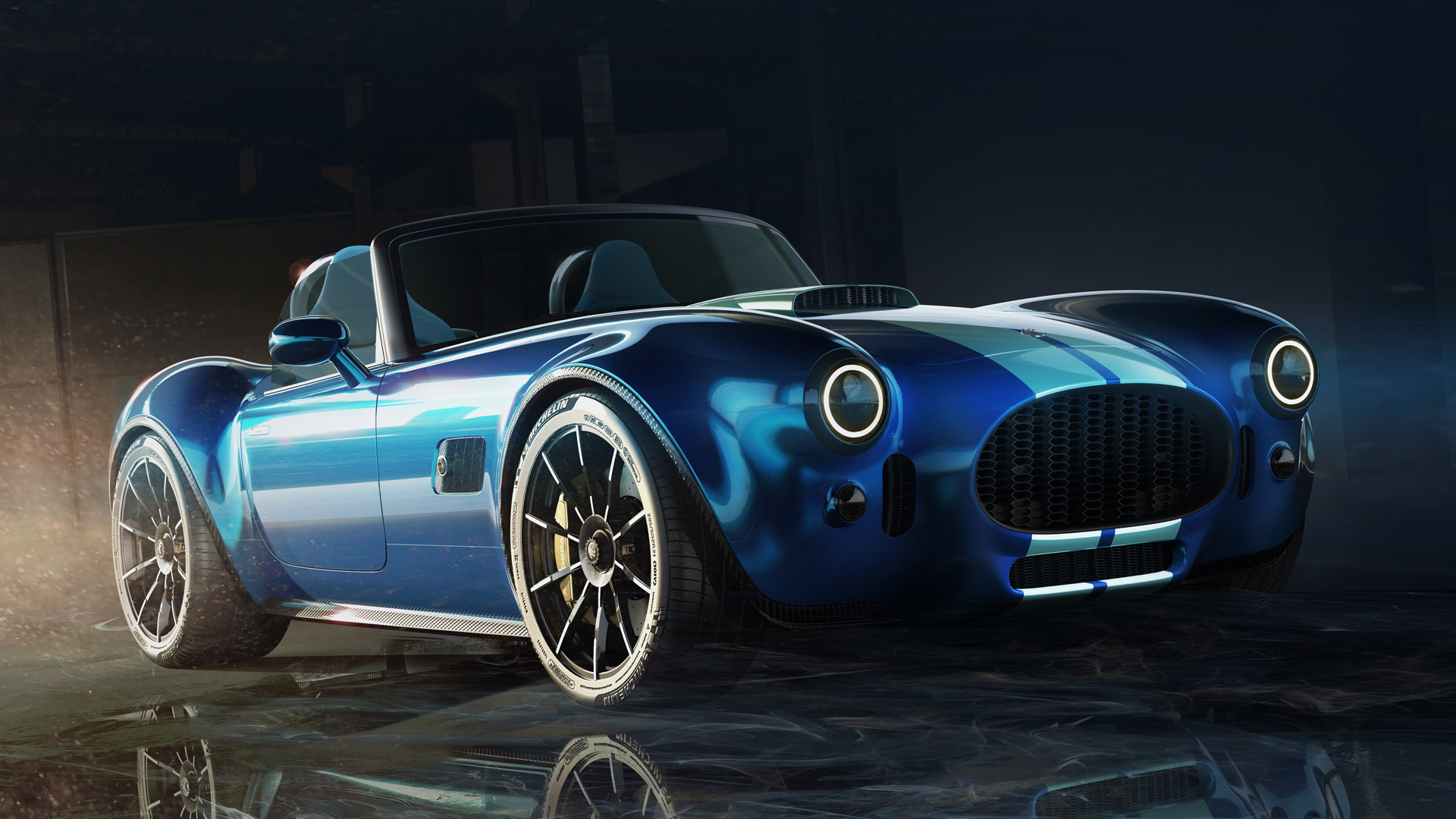 Teaser for AC Cobra GT Roadster due in 2023