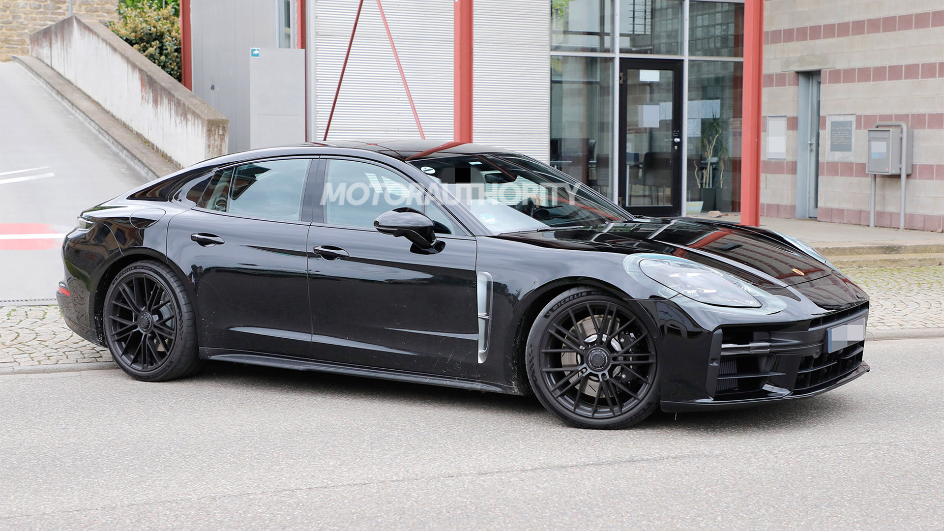 2024 Porsche Panamera spy shots Photo credit Baldauf