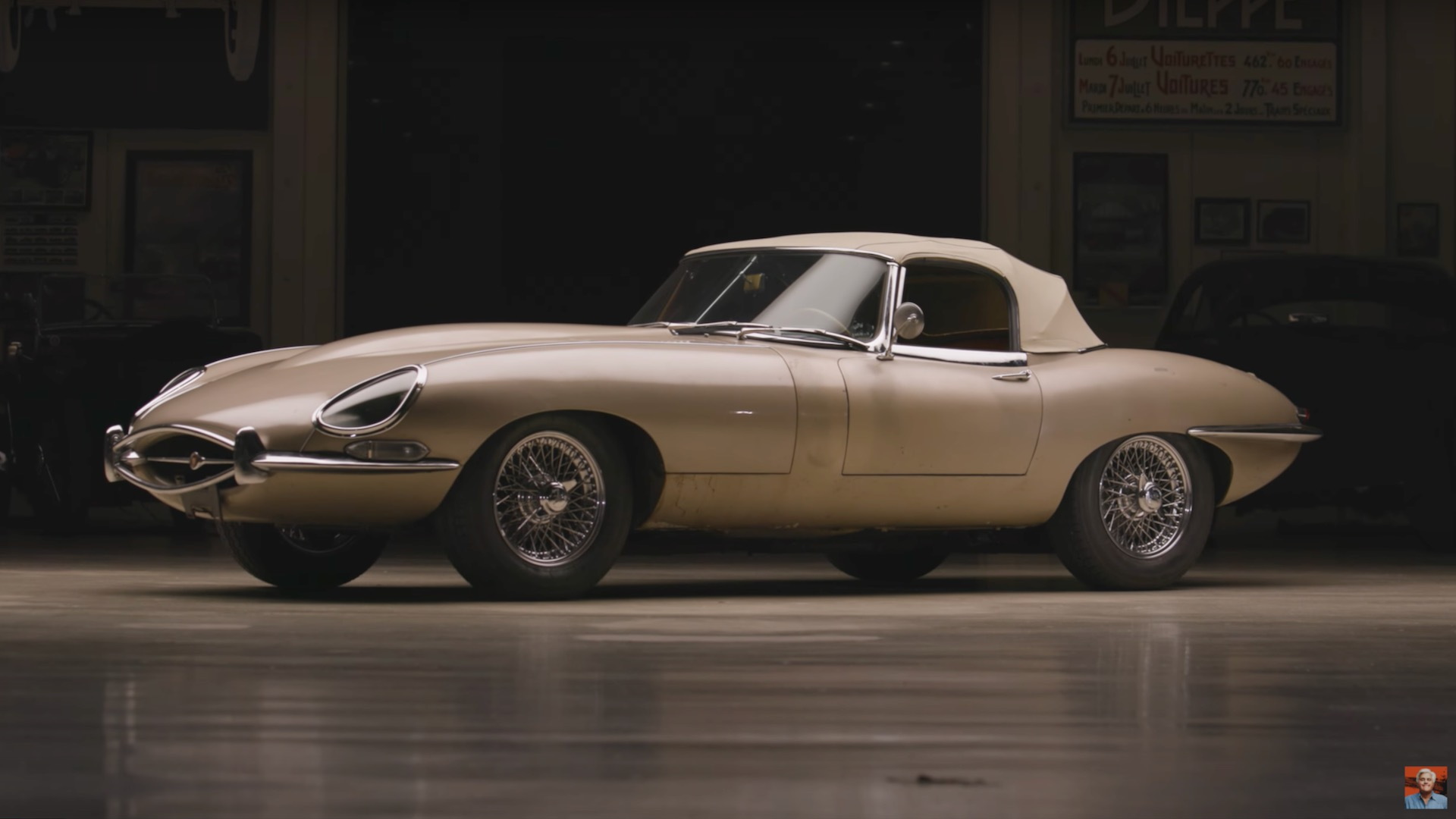 1963 Jaguar E-Type on Jay Leno's Garage