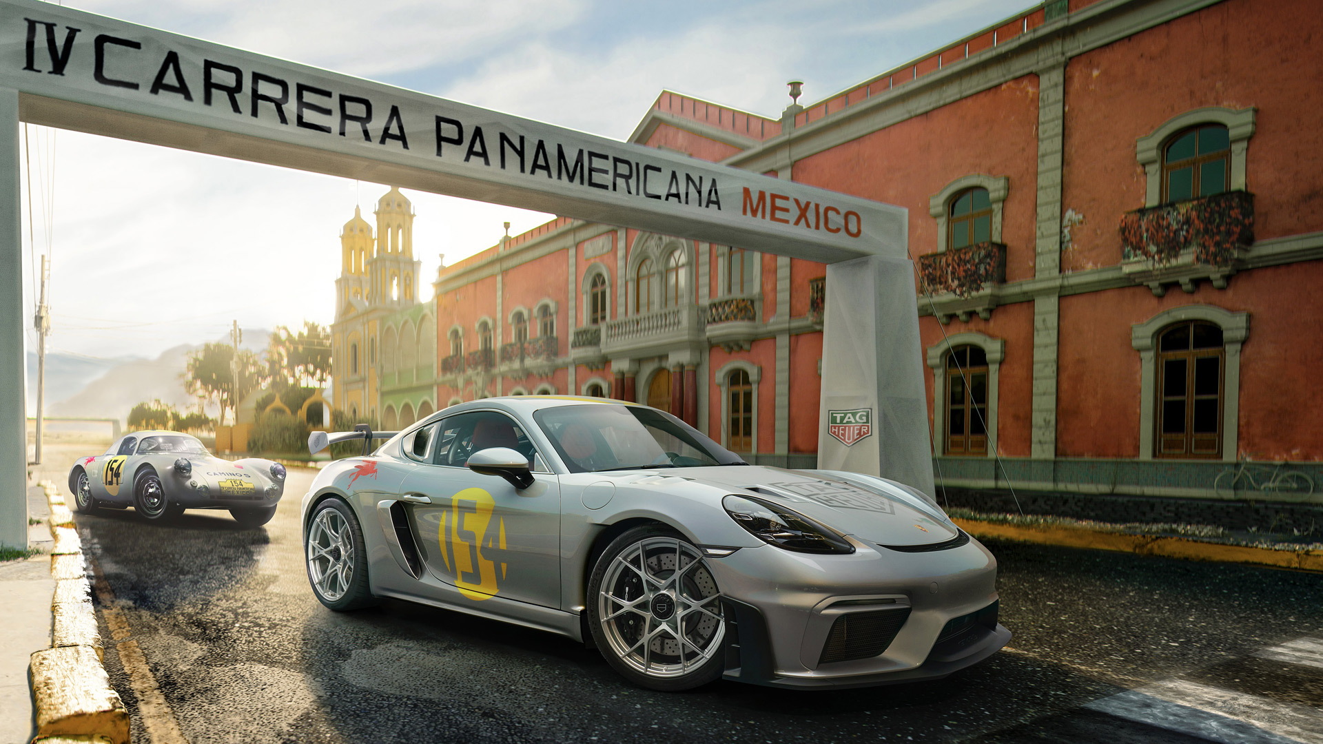 Porsche 718 Cayman GT4 RS TAG Heuer x Porsche - Legends of Panamericana