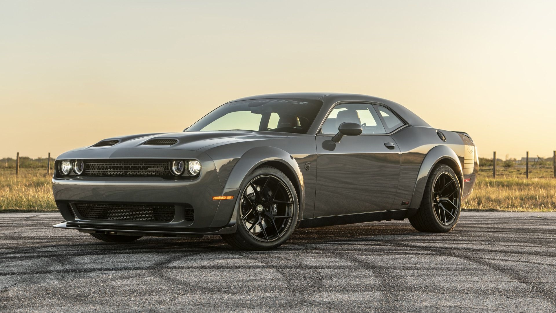 Hennessey salutes Hellcat's run with 1,000-hp Challenger, Charger