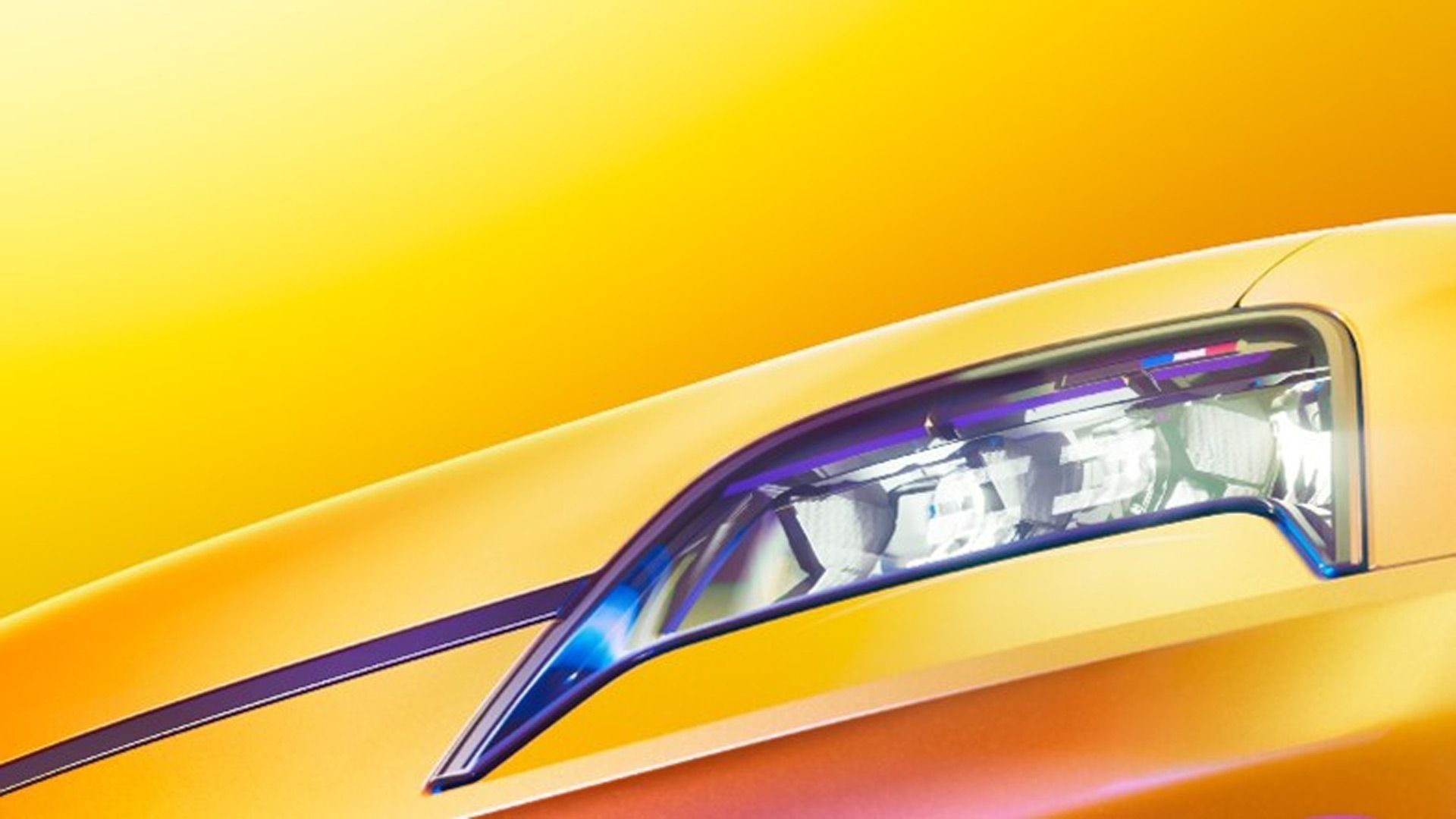 Teaser for Renault 5 E-Tech debuting at 2024 Geneva auto show