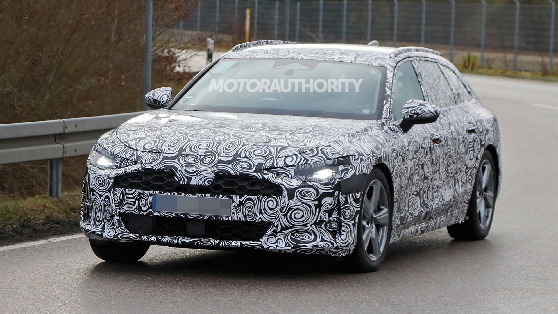 2026 Audi A7 Avant spy shots: A6 wagon's replacement spotted