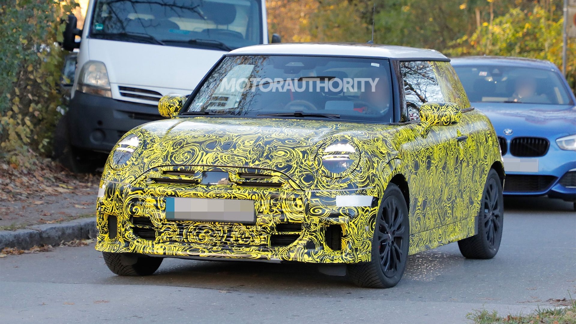 2025 Mini John Cooper Works hot hatch spied