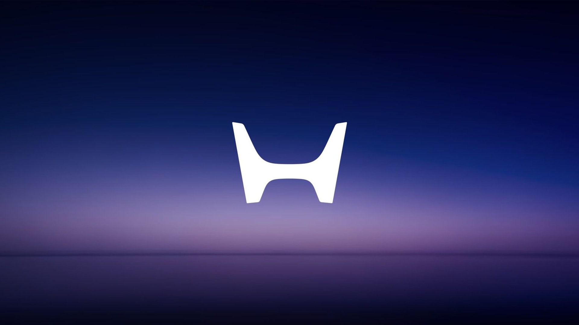 Honda's revised H logo for electric vehicles