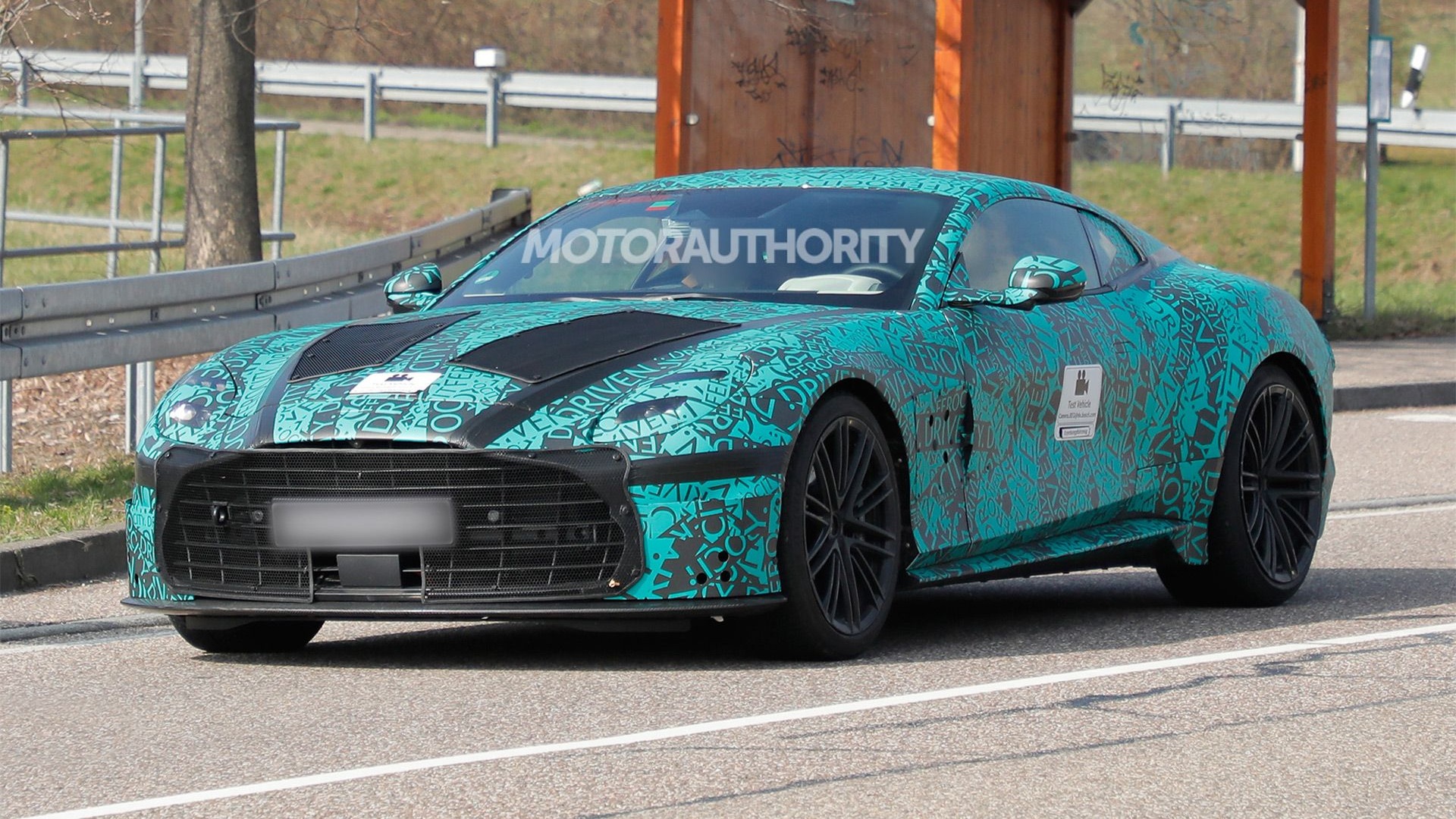 2025 Aston Martin DBS successor spied with radical new look