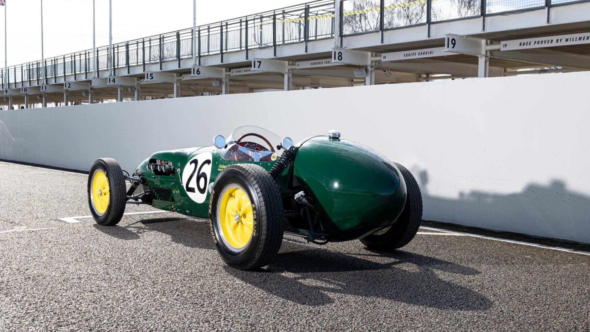 1957 Lotus 12, chassis number 353 (image via Bonhams)