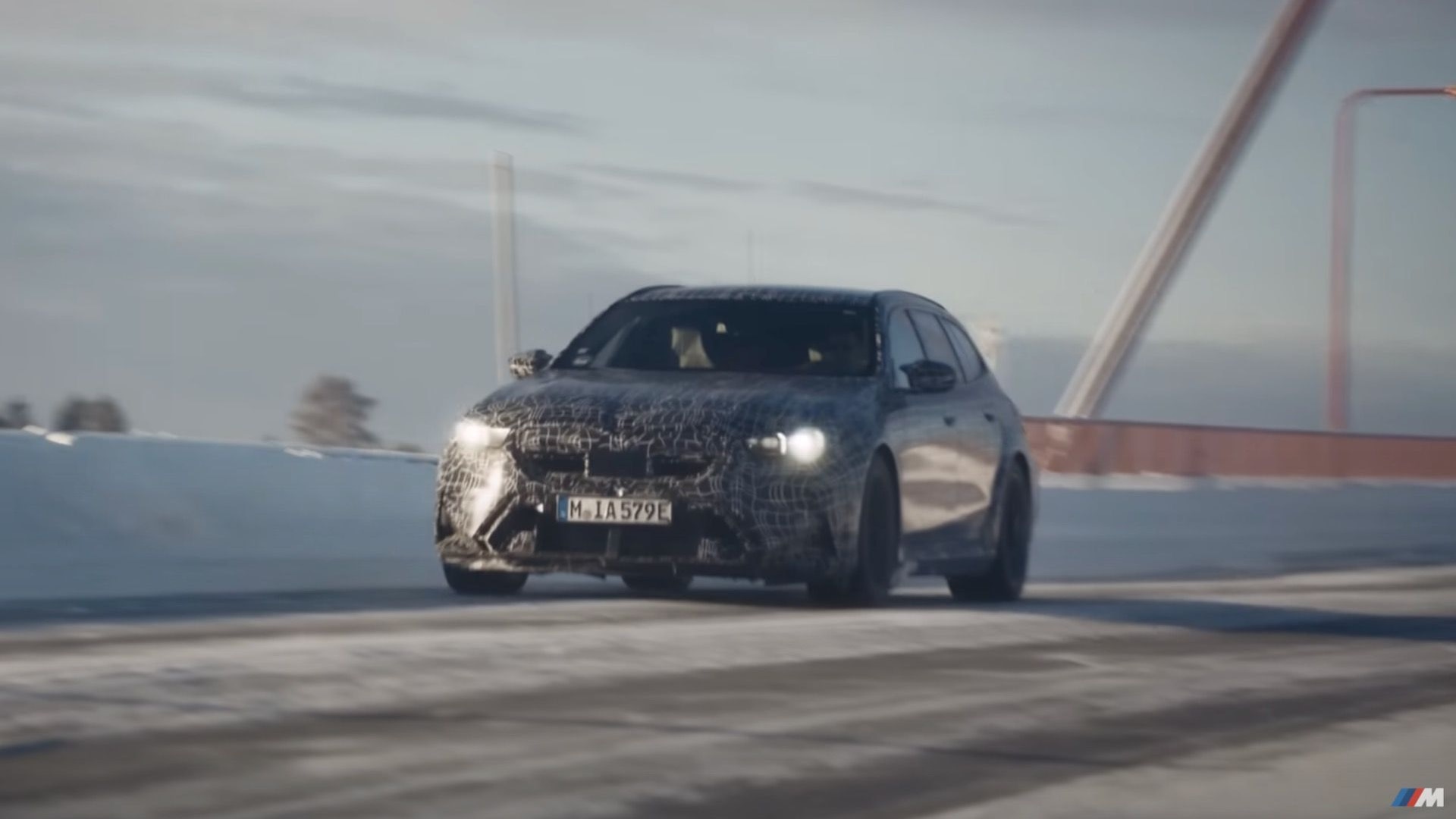 2025 BMW M5 Touring cold-weather testing