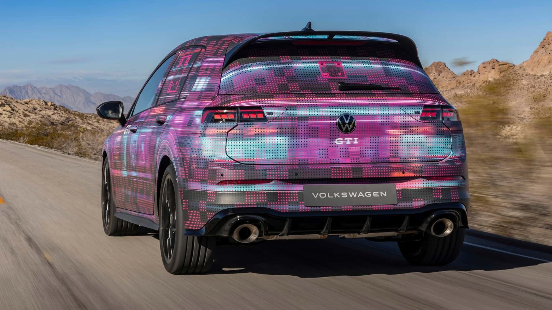 Teaser for 2025 Volkswagen Golf GTI Clubsport debuting at 2024 24 Hours of  Nürburgring