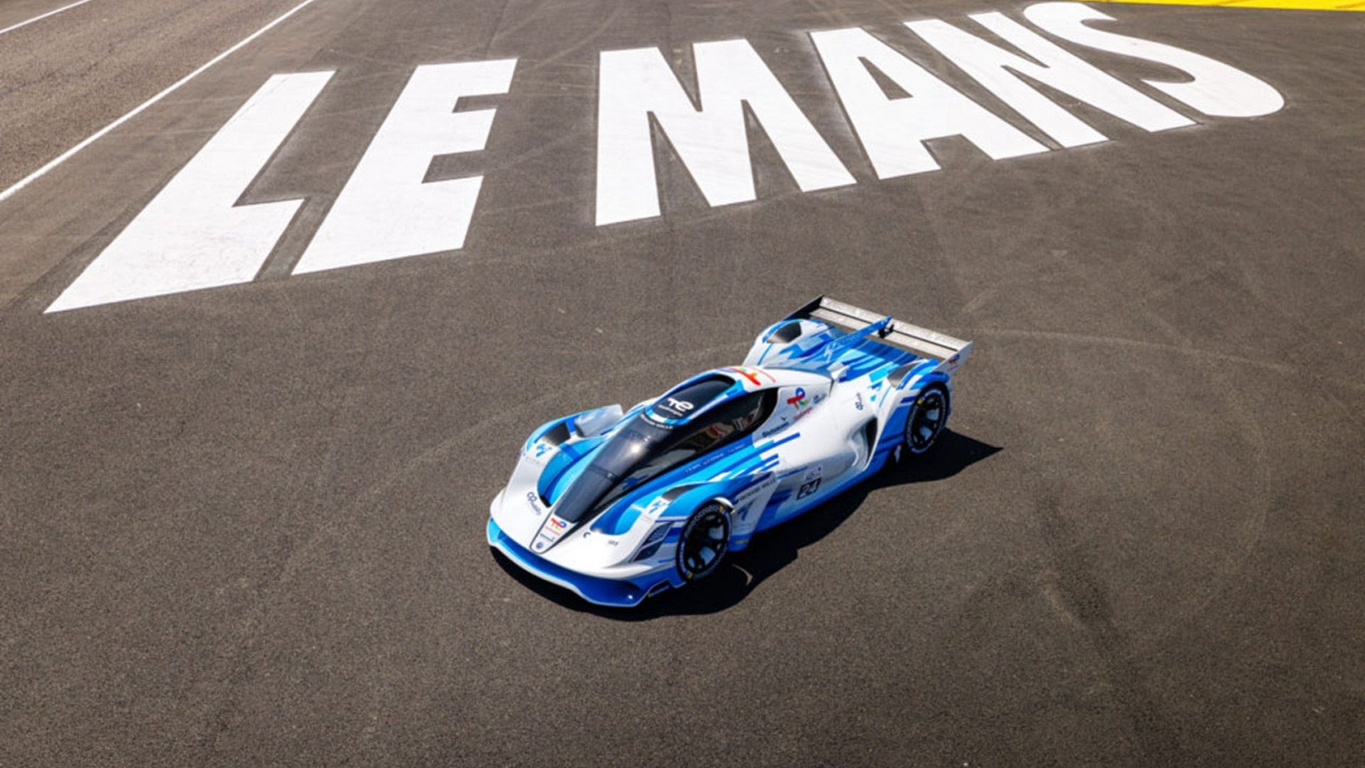 MissionH24 Evo hydrogen race car concept debuts at Le Mans