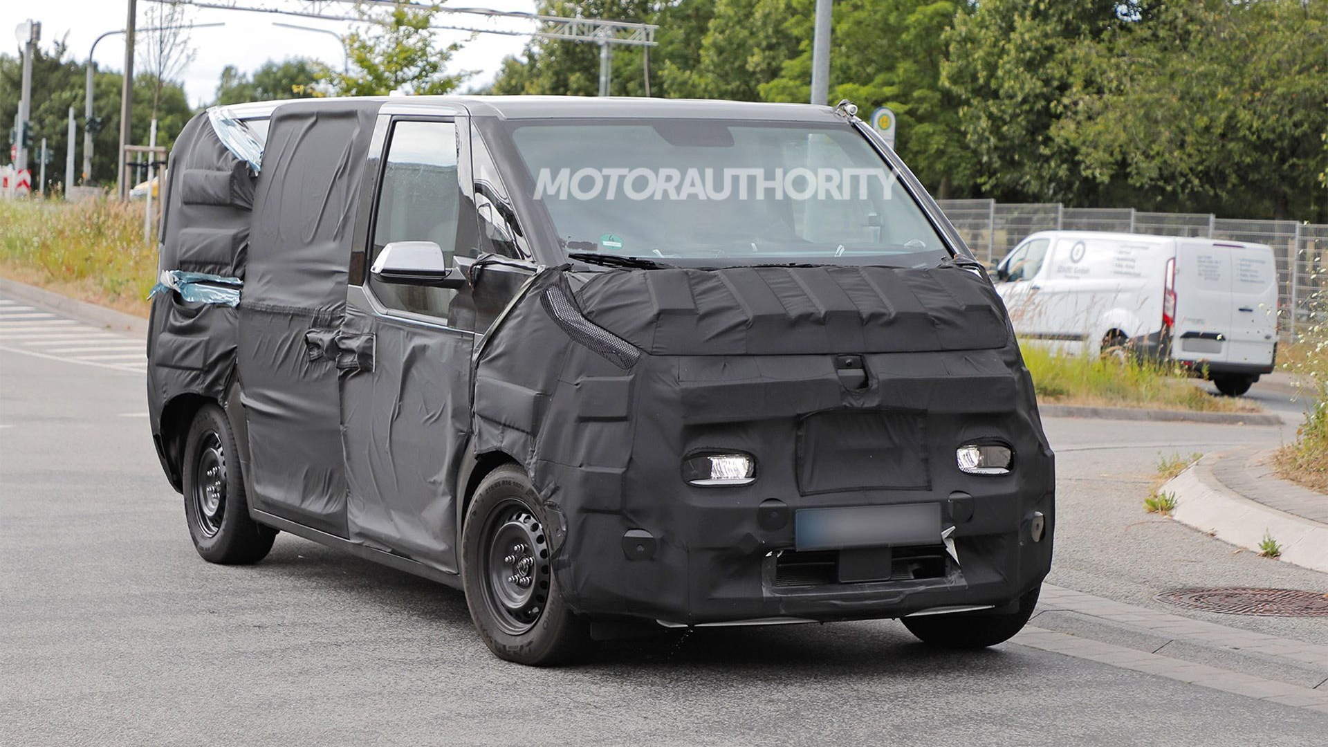 2026 Kia PV5 spy shots - Photo via Baldauf