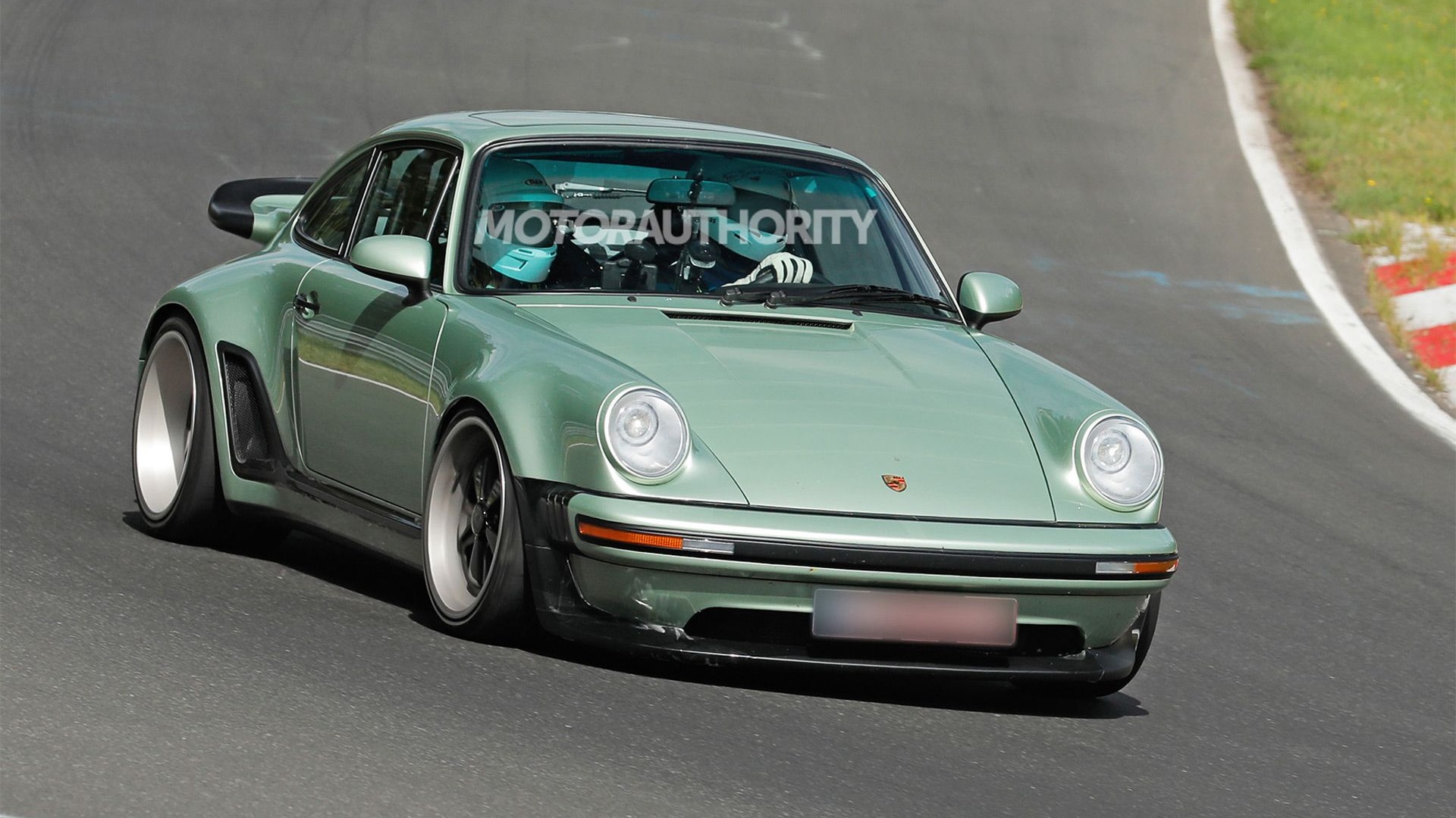 Singer Turbo Study at the Nürburgring - Photo via Baldauf