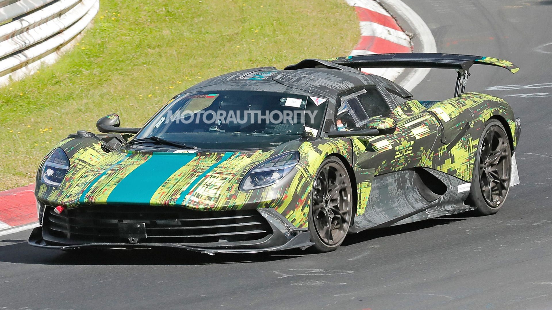 Aston Martin Valhalla spy shots - Photo via Baldauf