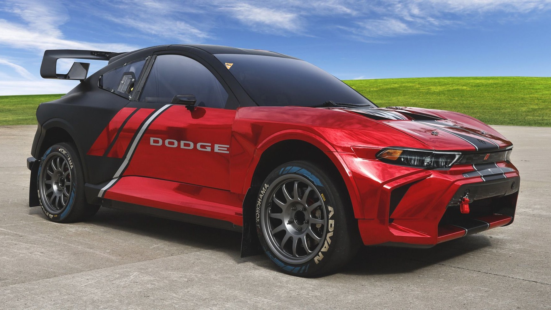 Dodge Hornet R/T FC1-X electric rallycross car