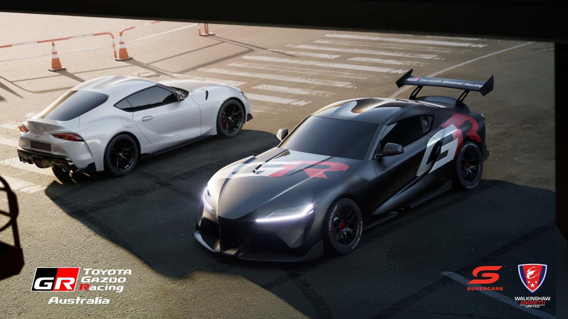 2026 Toyota GR Supra Supercars race car