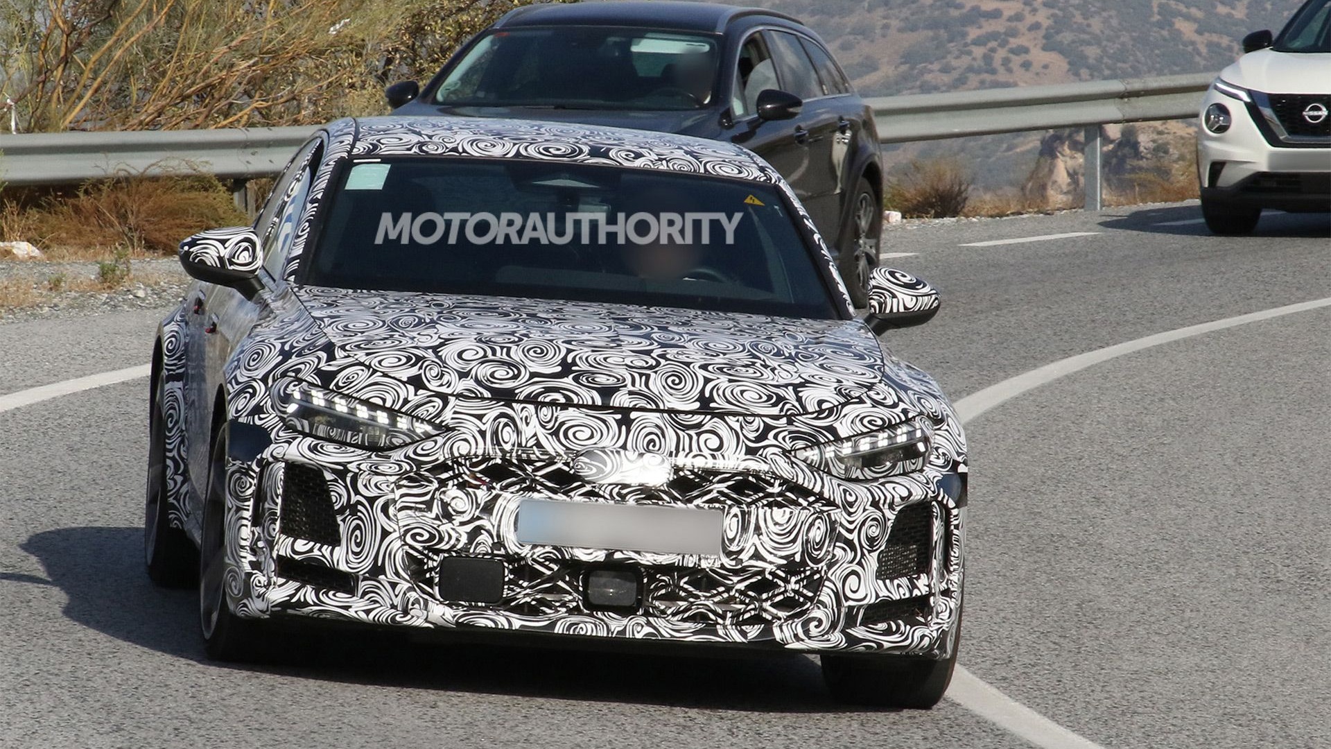 2026 Audi RS 5 Sportback spy shots - Photo via Baldauf