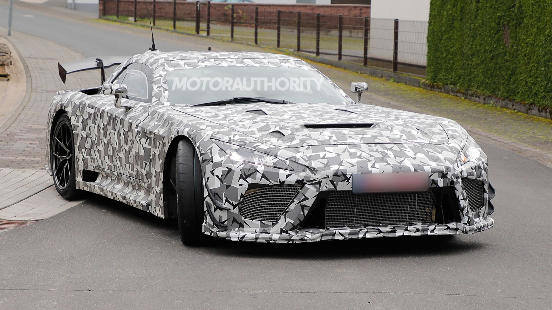 2027 Toyota/Lexus GR GT spy shots - Photo via Baldauf