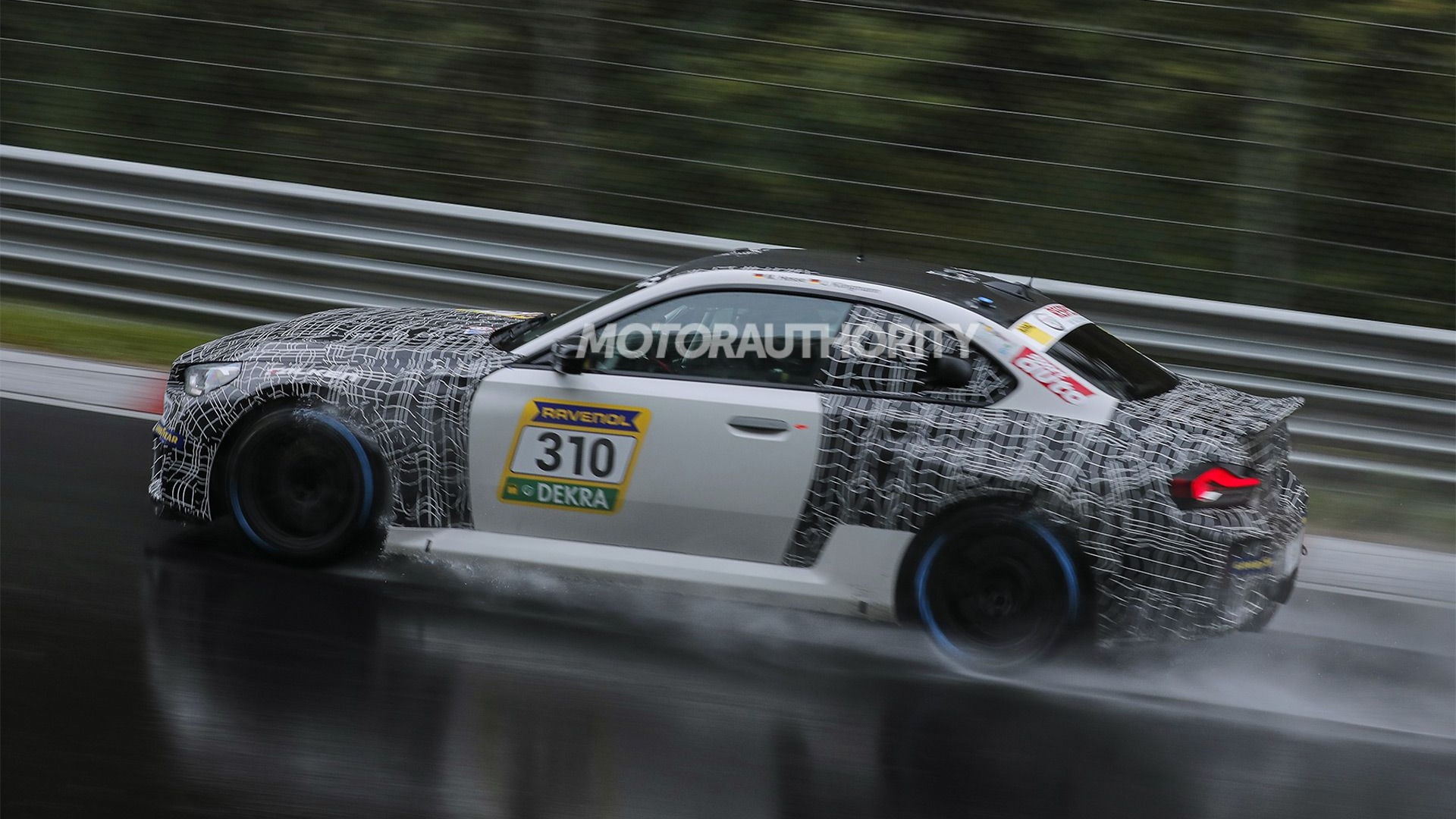 2026 BMW M2-based race car prototype at the Nürburgring - Photo via Baldauf