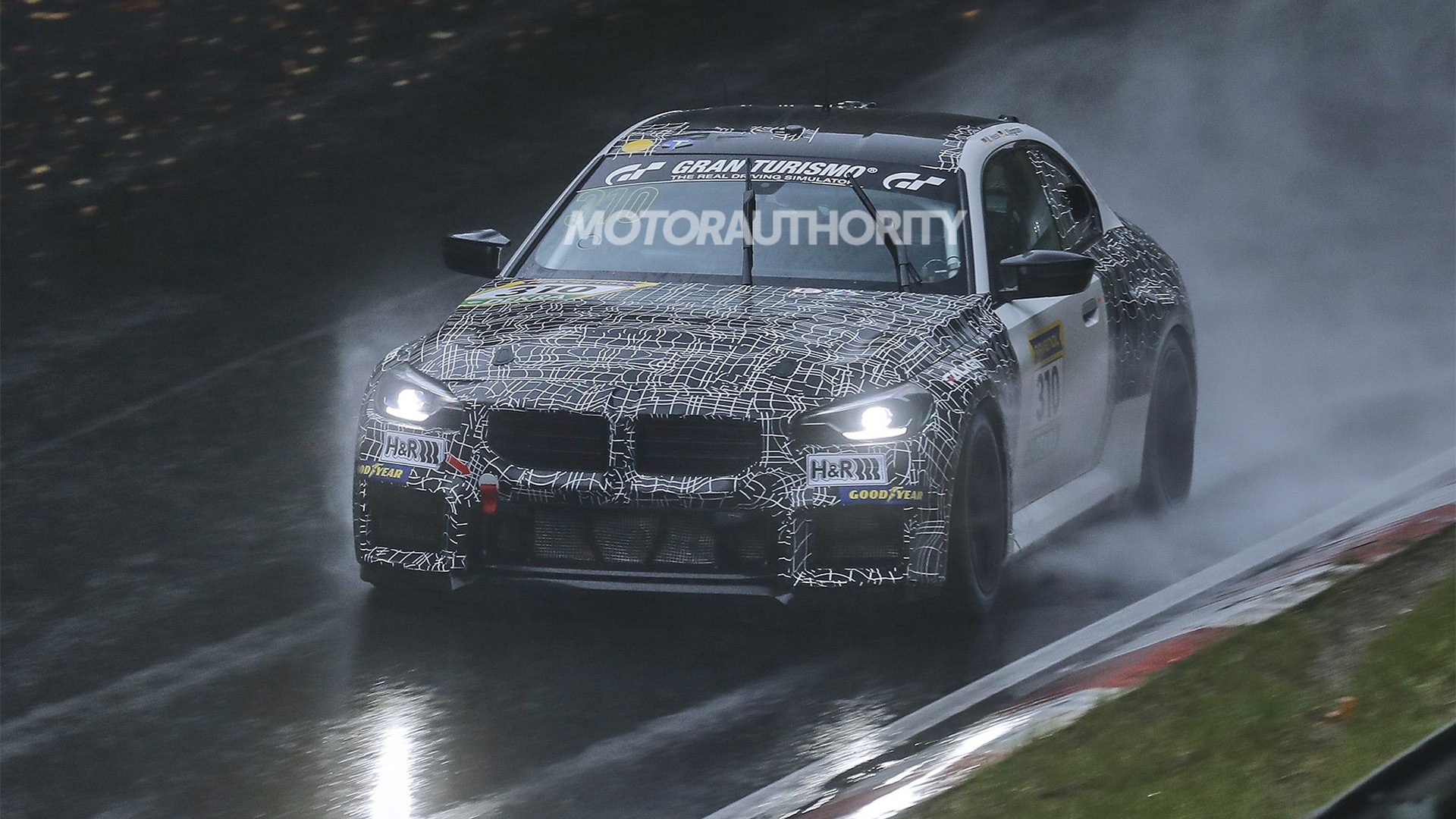 2026 BMW M2-based race car prototype at the Nürburgring - Photo via Baldauf